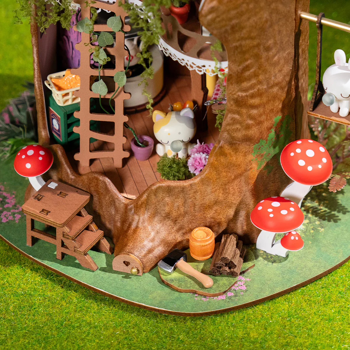 Robotime Fairytale Tree House DG179 - Image 4