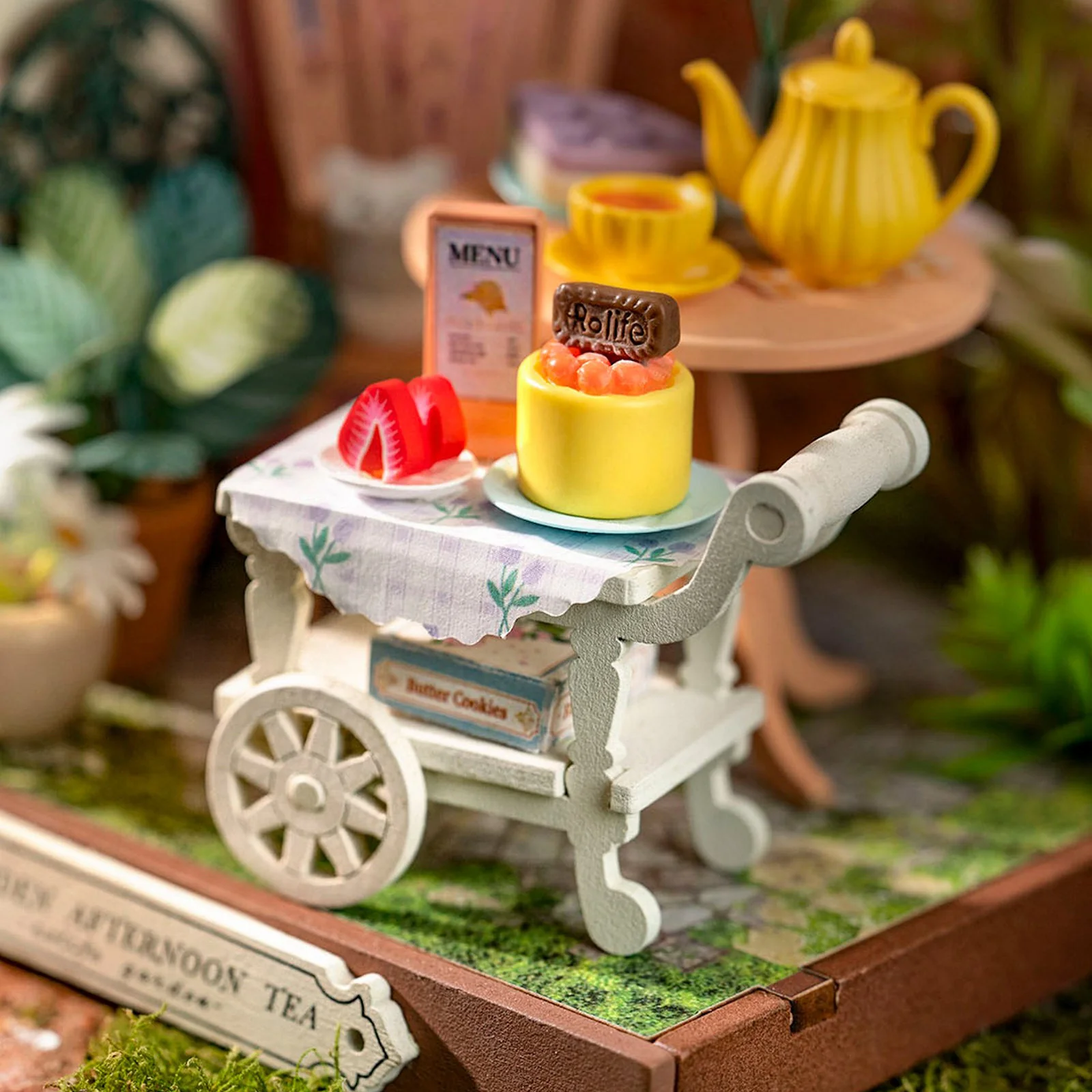Robotime Fancy Tea Yard DS038 - Image 5