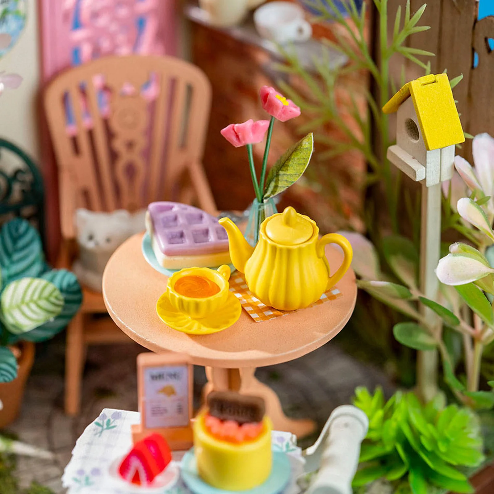 Robotime Fancy Tea Yard DS038 - Image 6