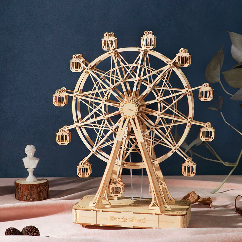 Robotime Ferris Wheel Music Box TGN01 - Image 3