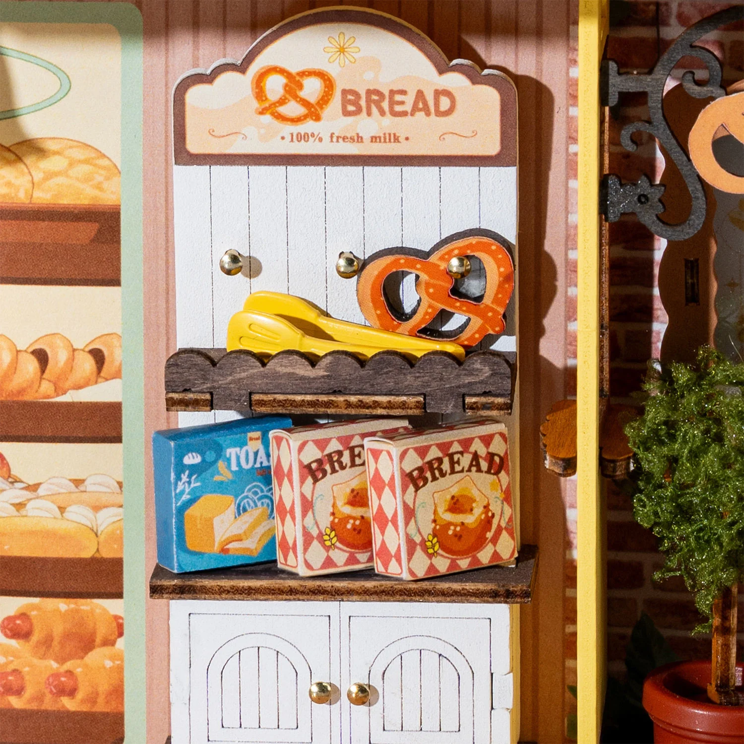 Robotime Fluffy Cat Bakery DP001 - Image 6