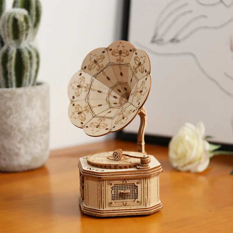 Robotime Gramophone TG408 - Image 3