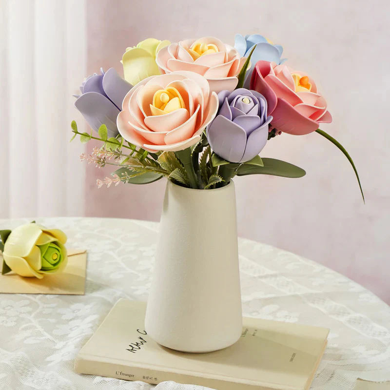 Robotime Green Rose AD023 - Image 4