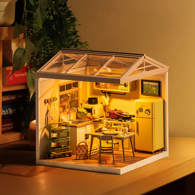 Robotime Happy Meals Kitchen DW008 - Image 5