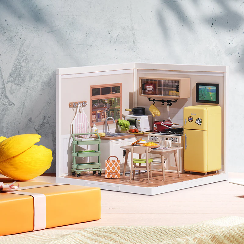 Robotime Happy Meals Kitchen DW008 - Image 6