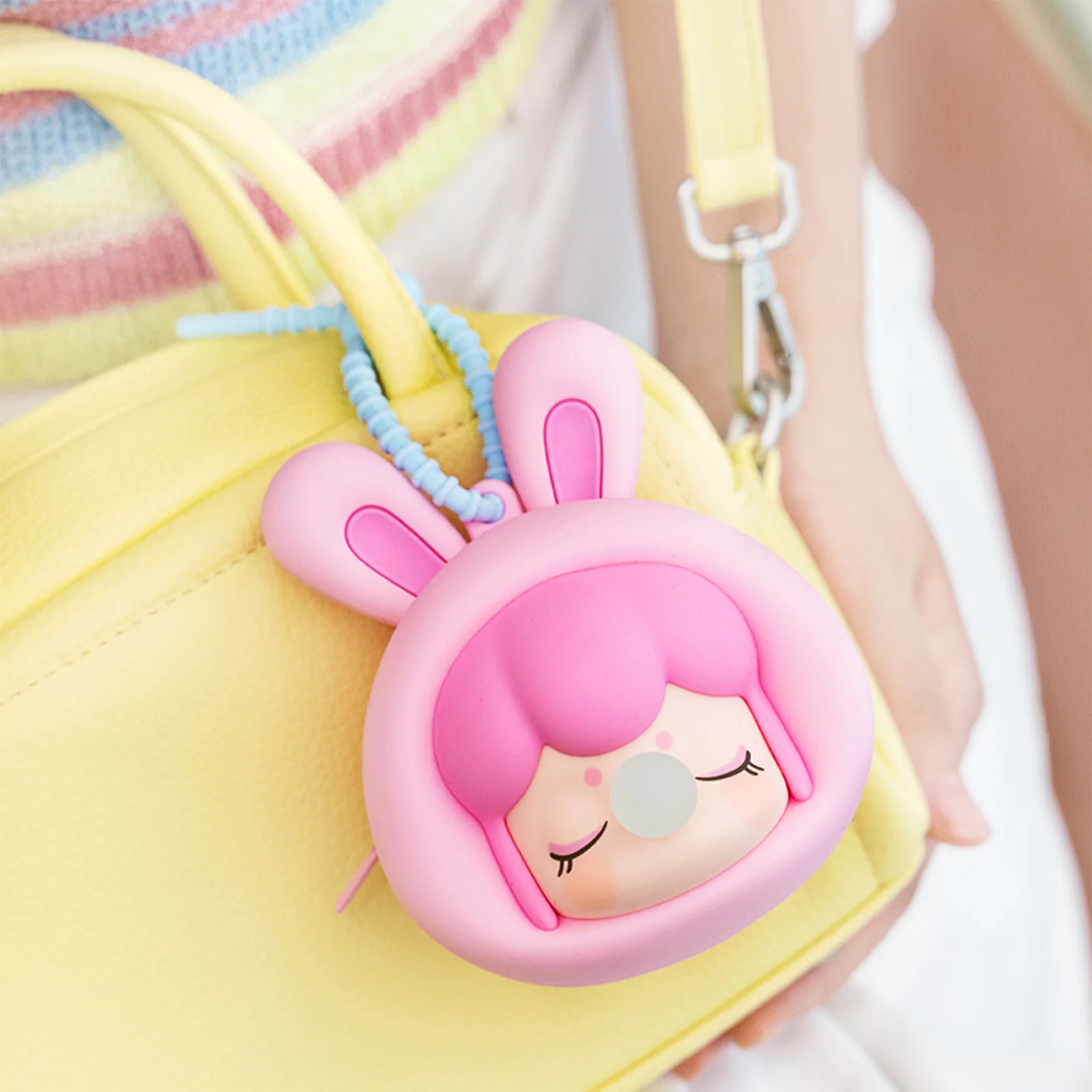 Robotime Headphone Case Fluffy Party Rabbit PZC02 - Image 4