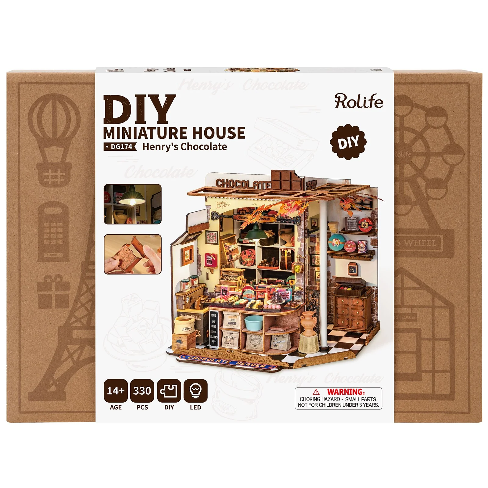 Robotime Henry's Chocolate DG174 - Image 2