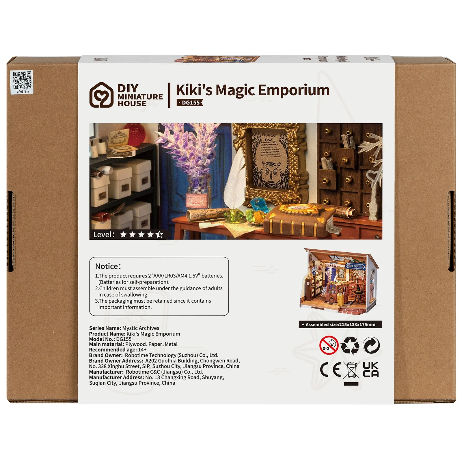 Robotime Kiki's Magic Emporium DG155 - Image 3
