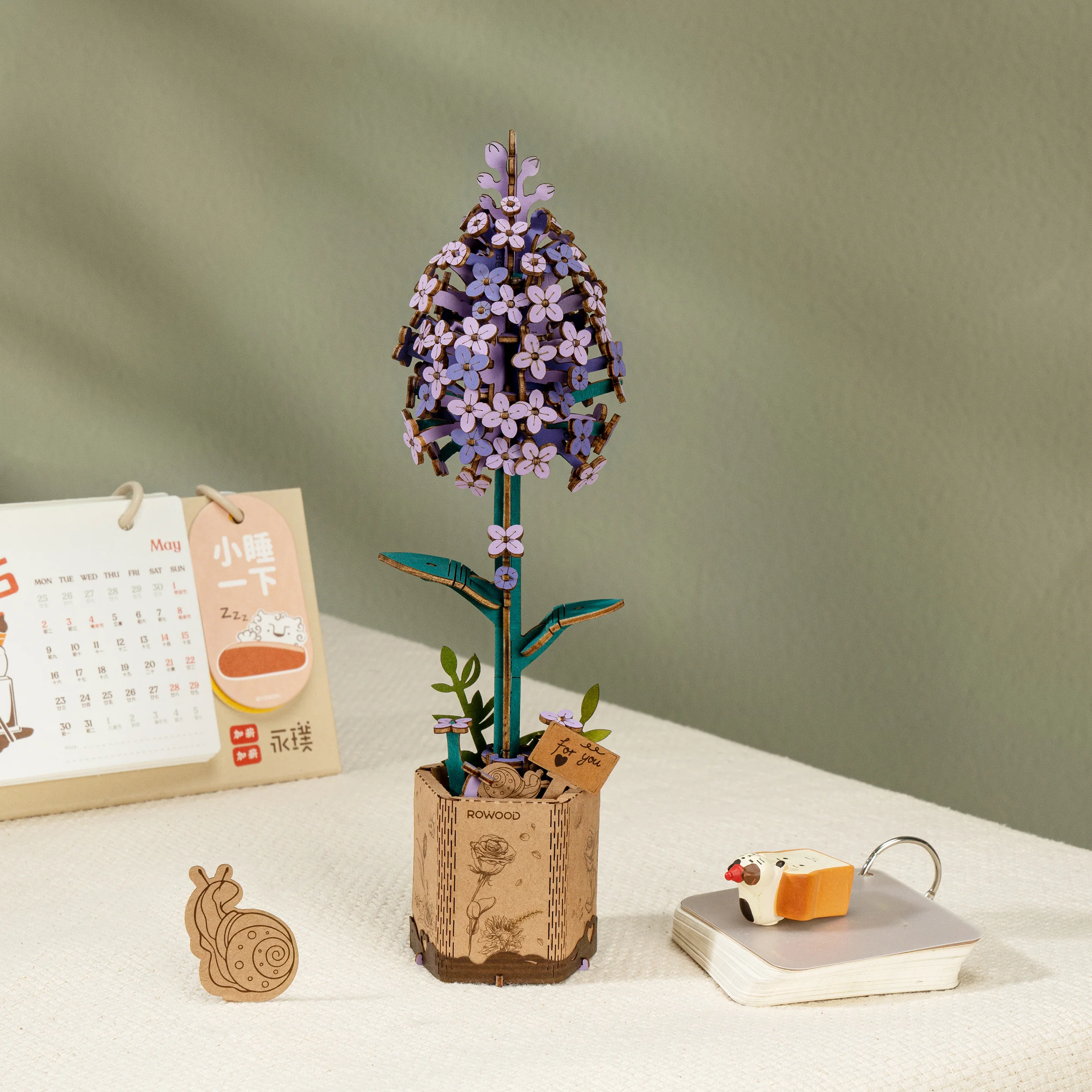 Robotime Lilac / Seringenbloem TW021 - Image 4