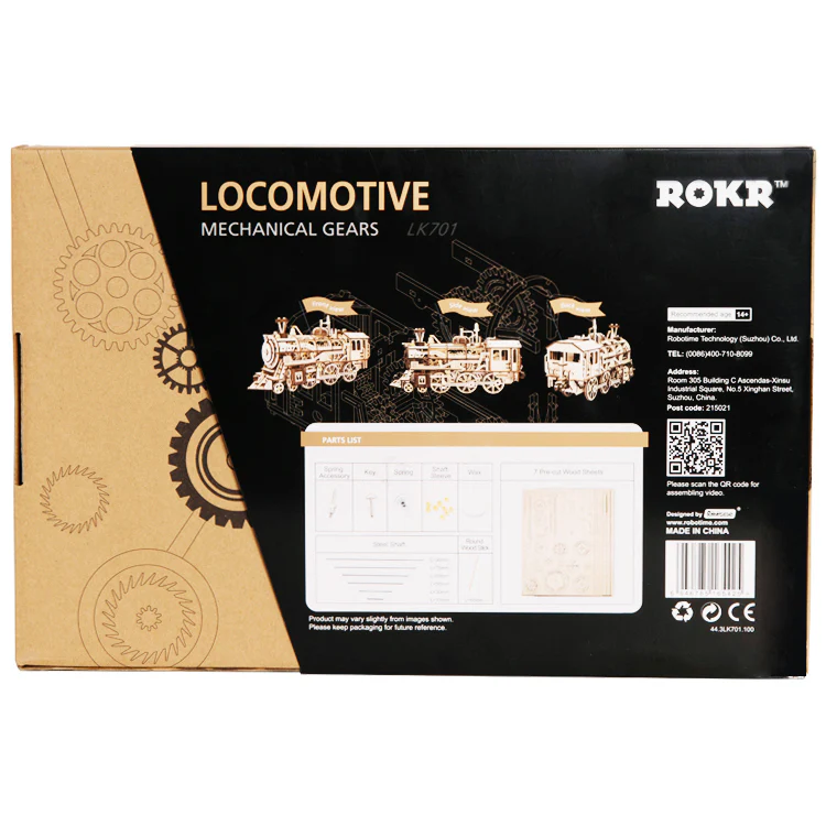 Robotime Locomotive LK701 - Image 3