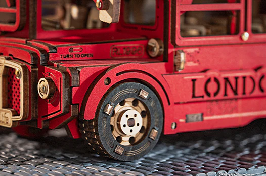 Robotime London Tour Bus TGM02 - Image 4