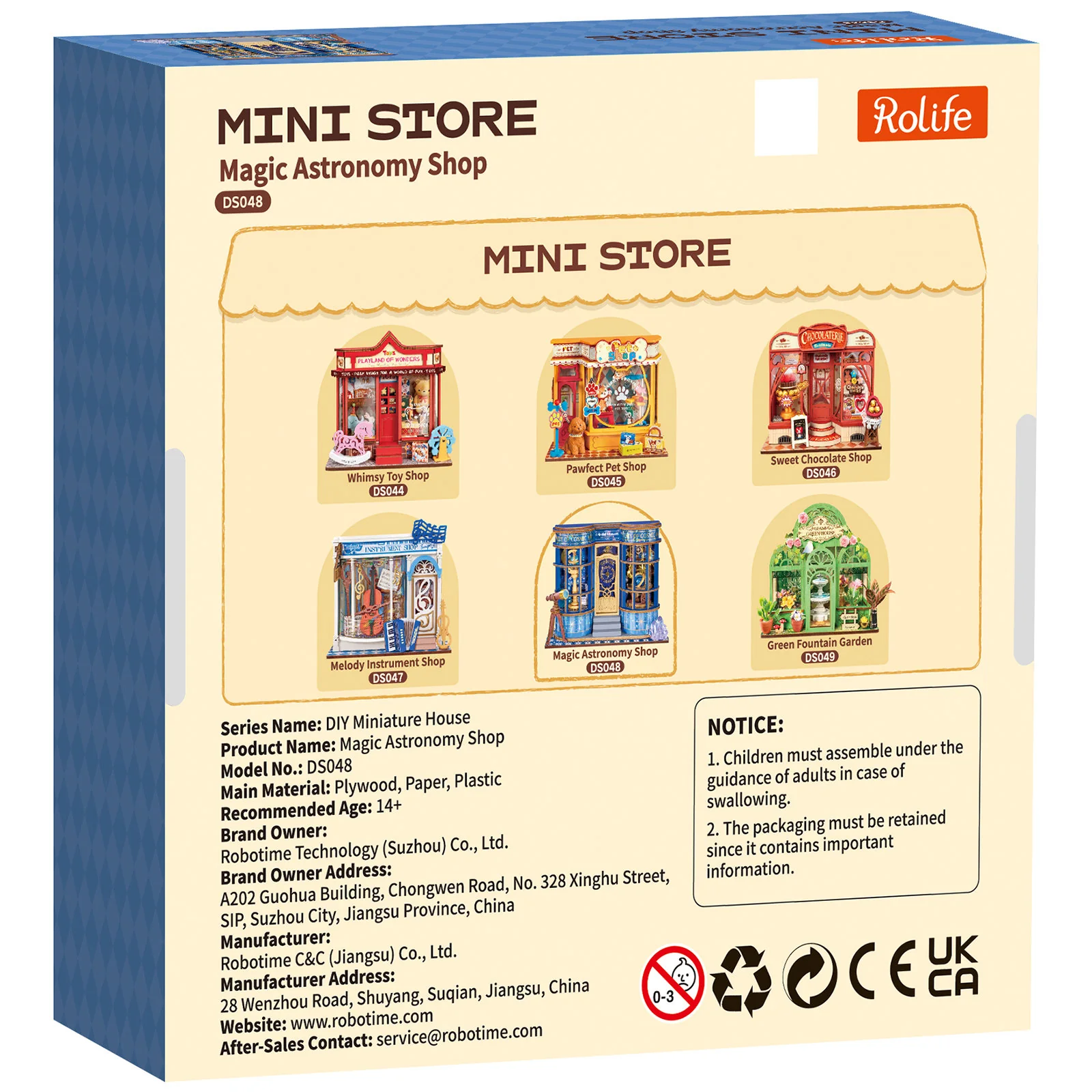 Robotime Magic Astronomy Shop DS048 - Image 3