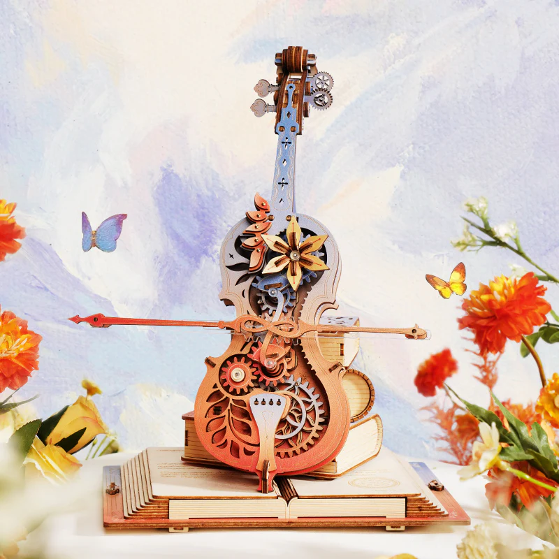 Robotime Magic Cello - Symphony of Gorgeous Dreams AMK63M - Image 4
