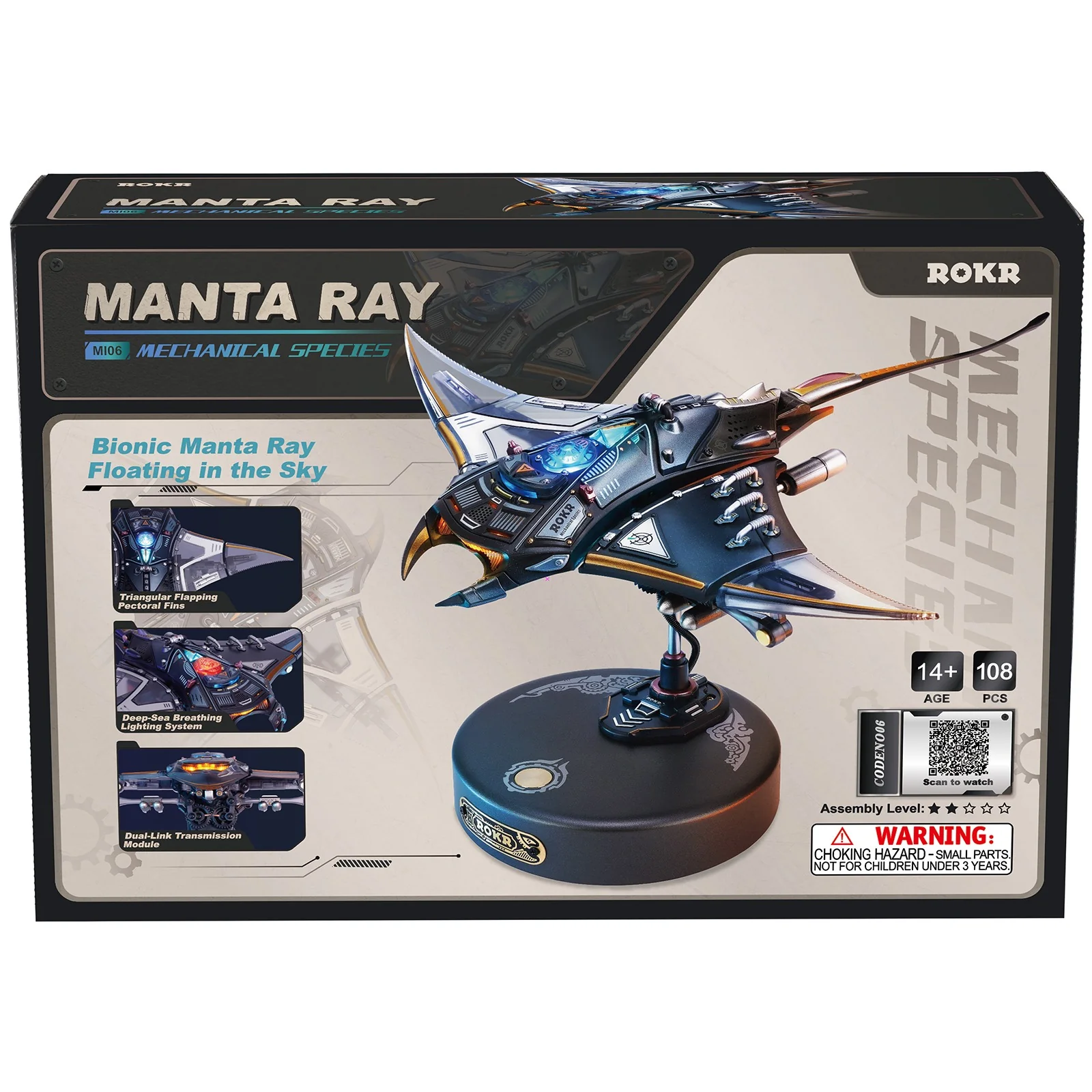 Robotime Manta Ray MI06 - Image 2