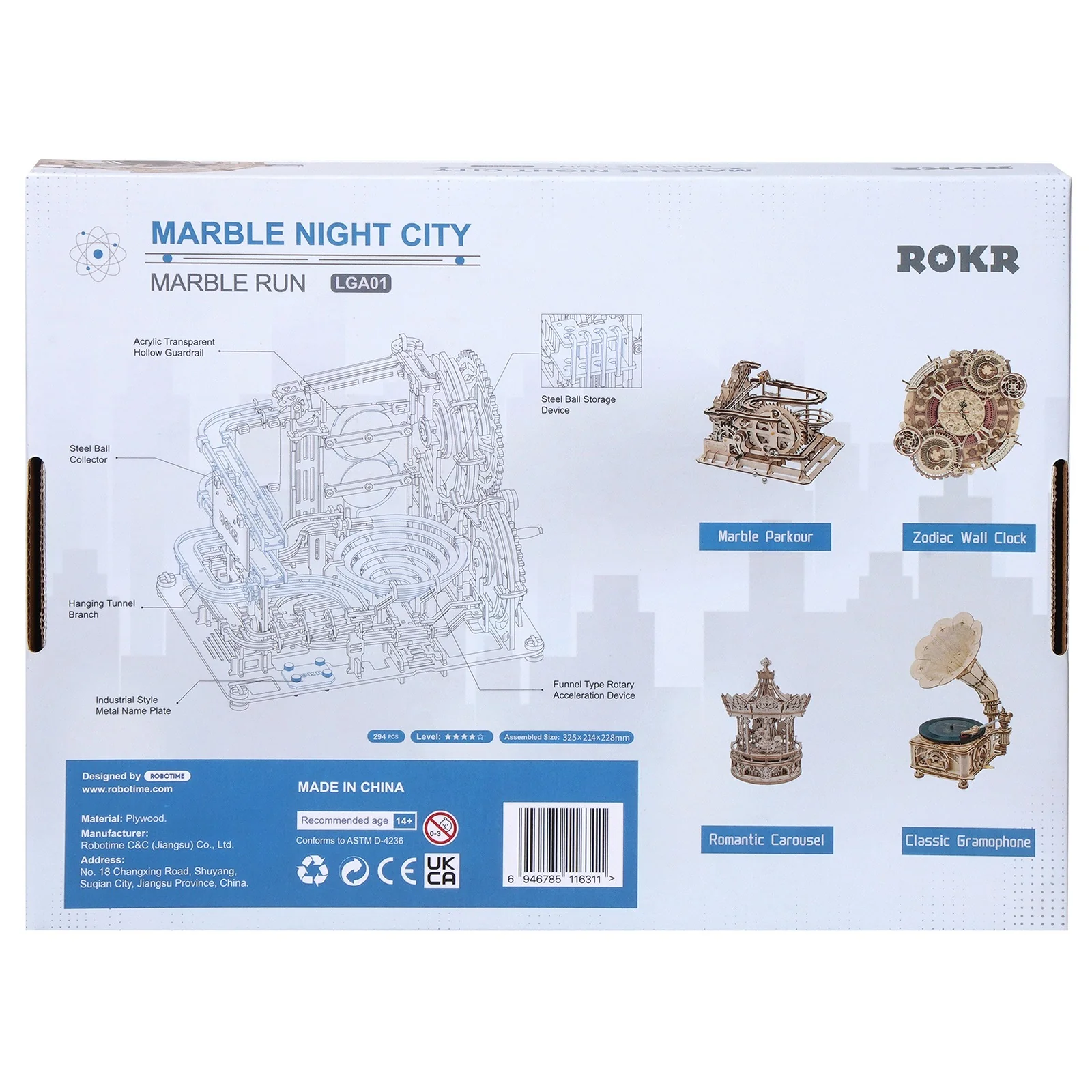 Robotime Marble Night City LGA01 - Image 3