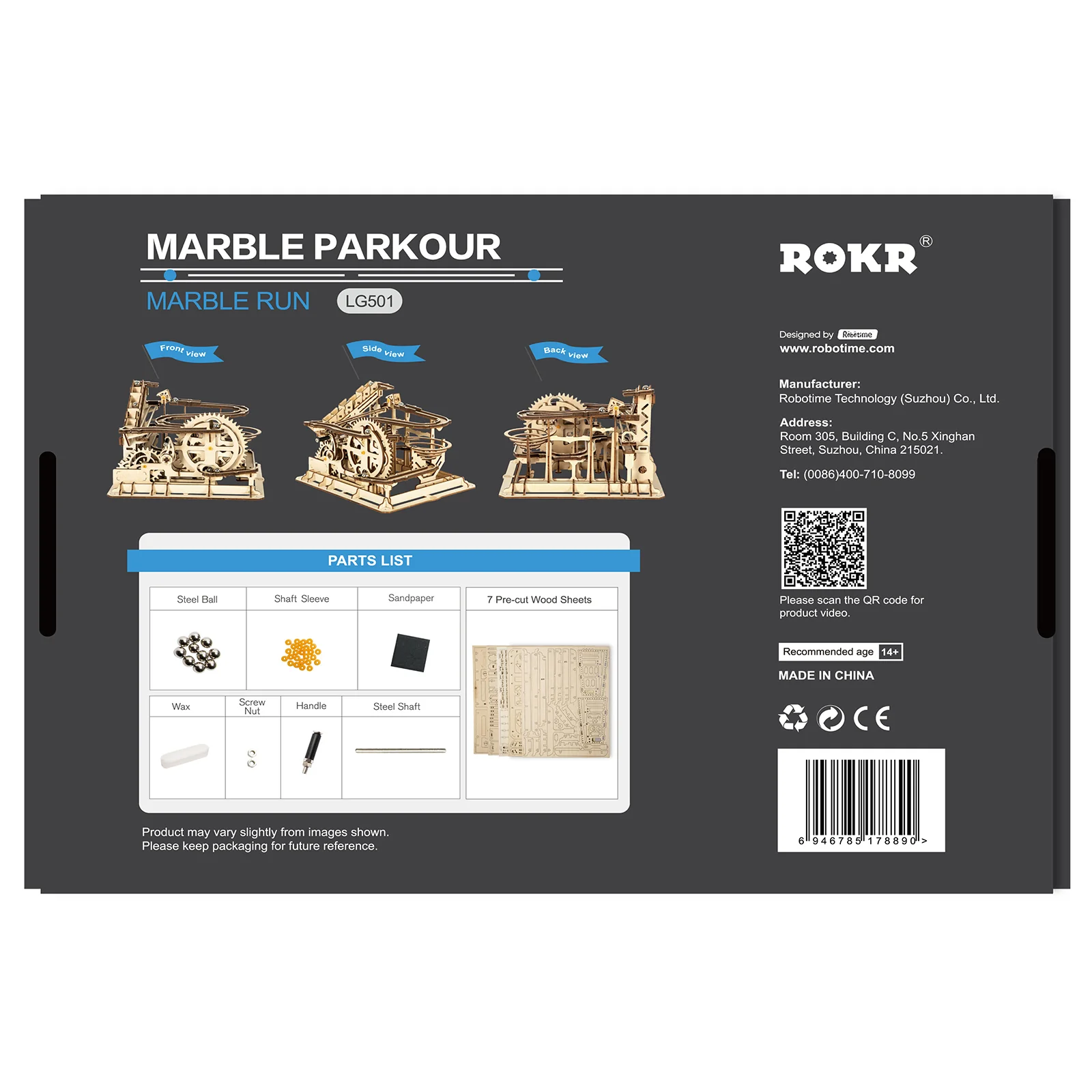 Robotime Marble Parkour LG501 - Image 3