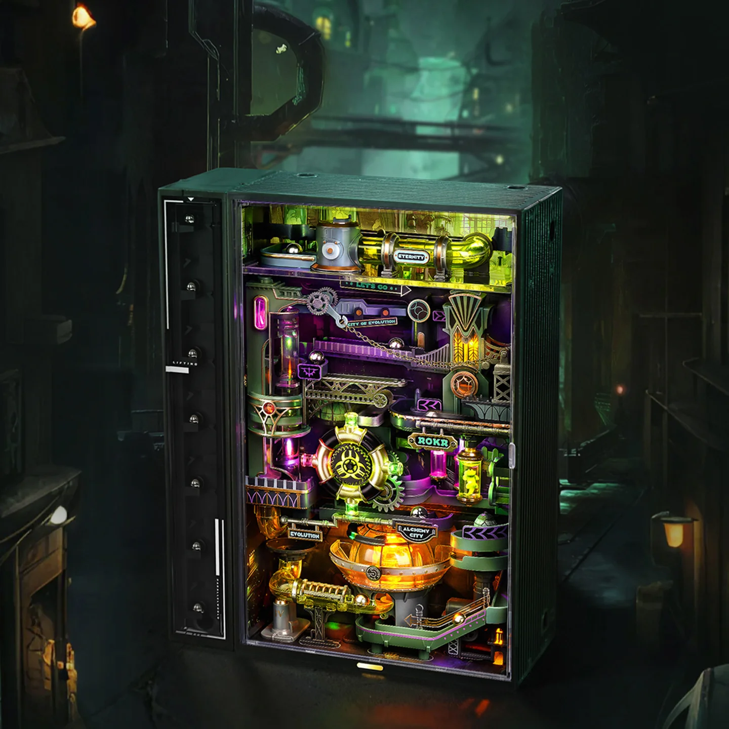 Robotime Marble Run Alchemy City MR04S - Image 6