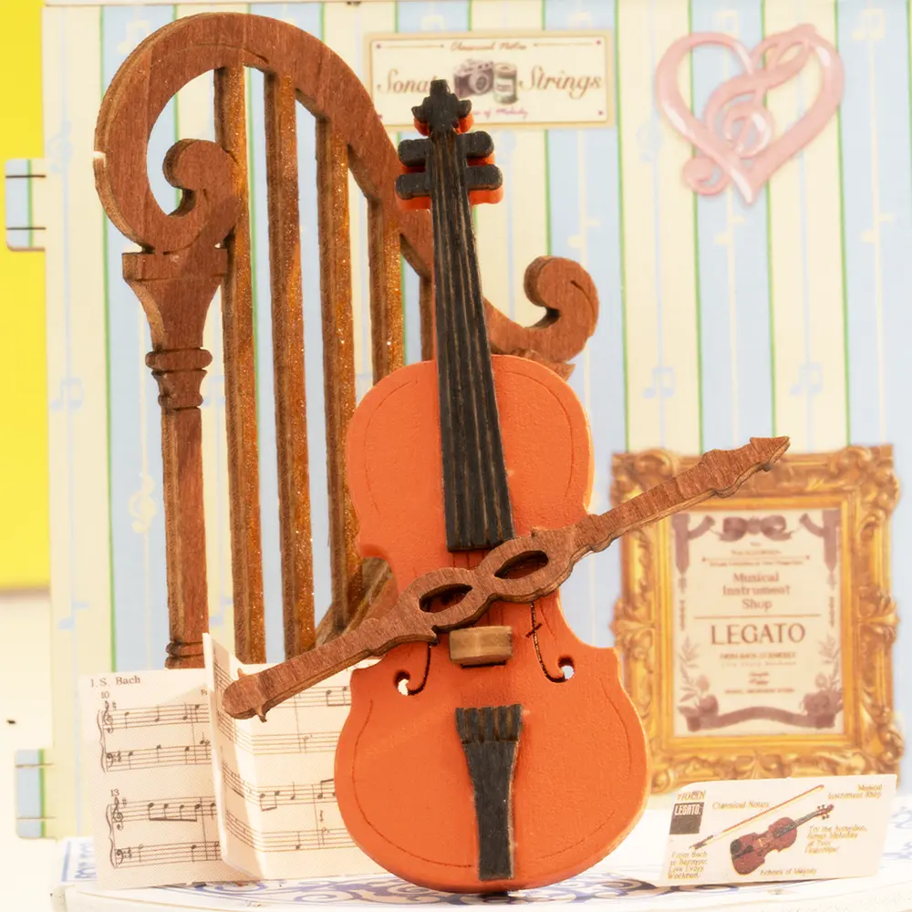 Robotime Melody Instrument Shop DS047 - Image 4