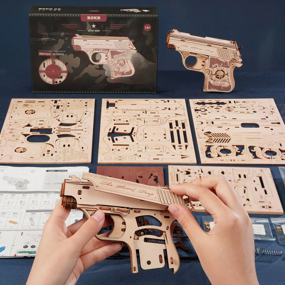 Robotime Mini Gun LQ502 - Image 5