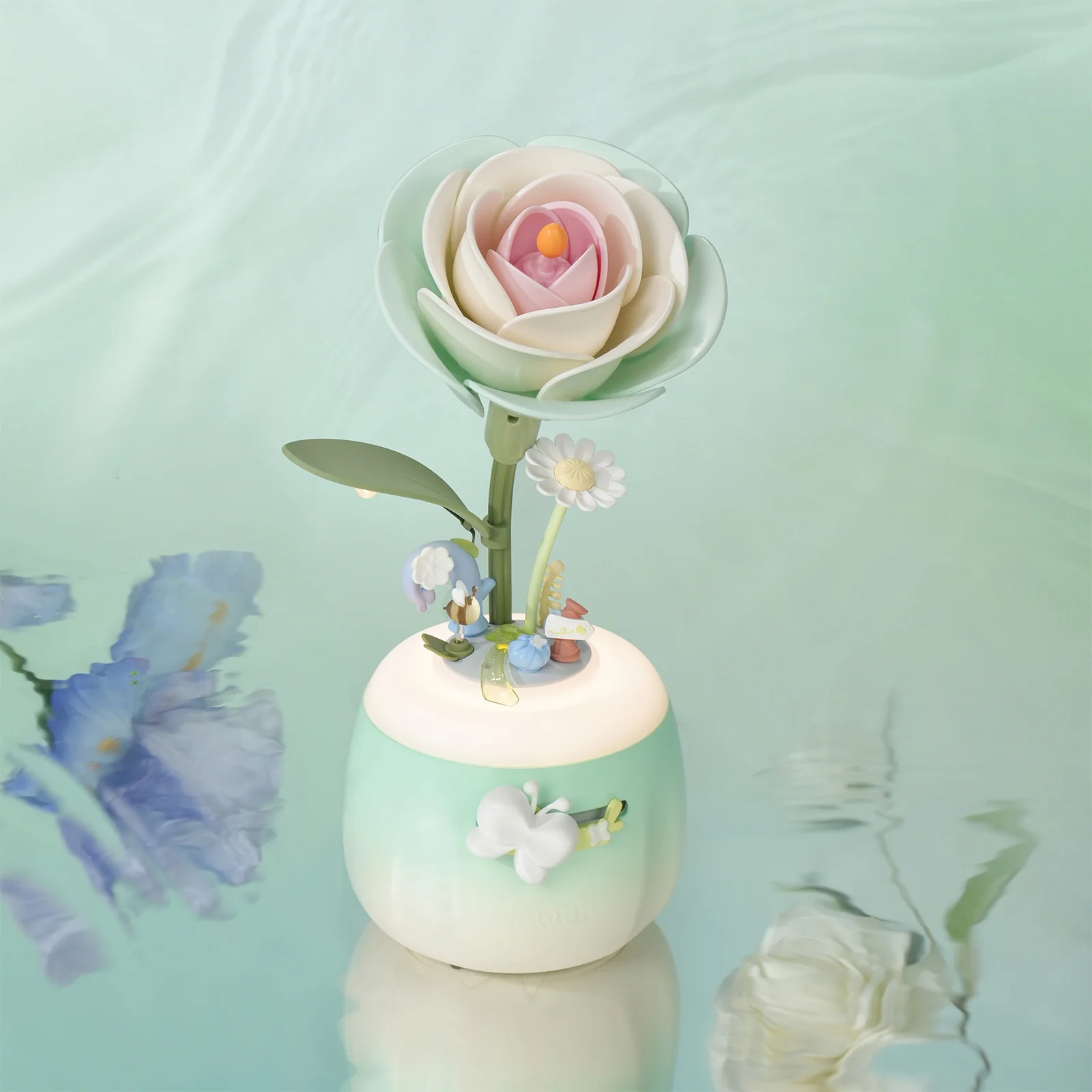 Robotime Minty Camellia Lamp AF02S - Image 6