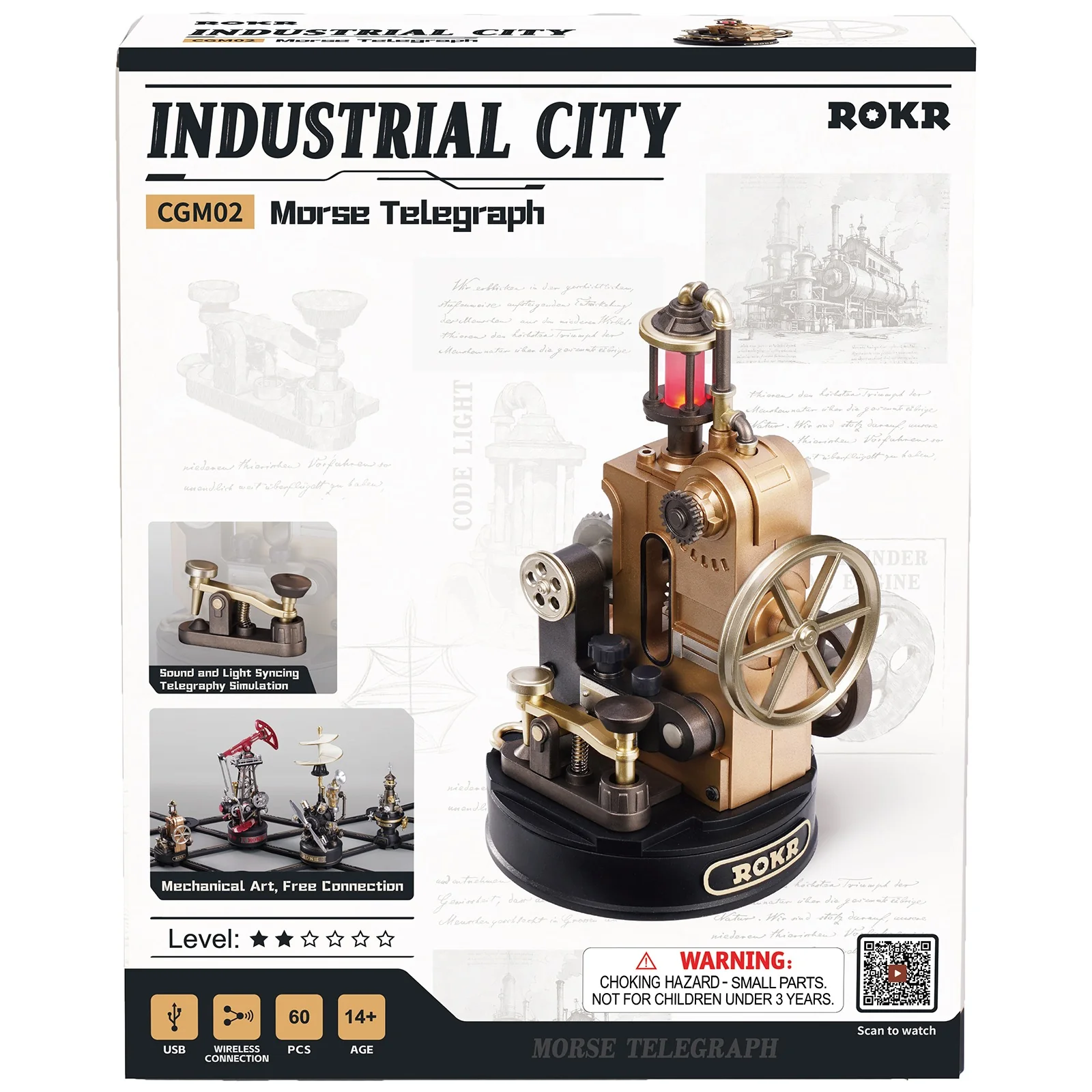 Robotime Morse Telegraph CGM02 - Image 2