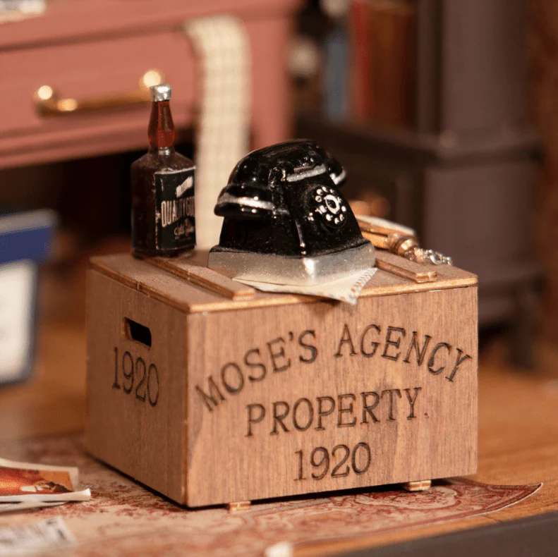 Robotime Mose's Detective Agency DG157 - Image 5