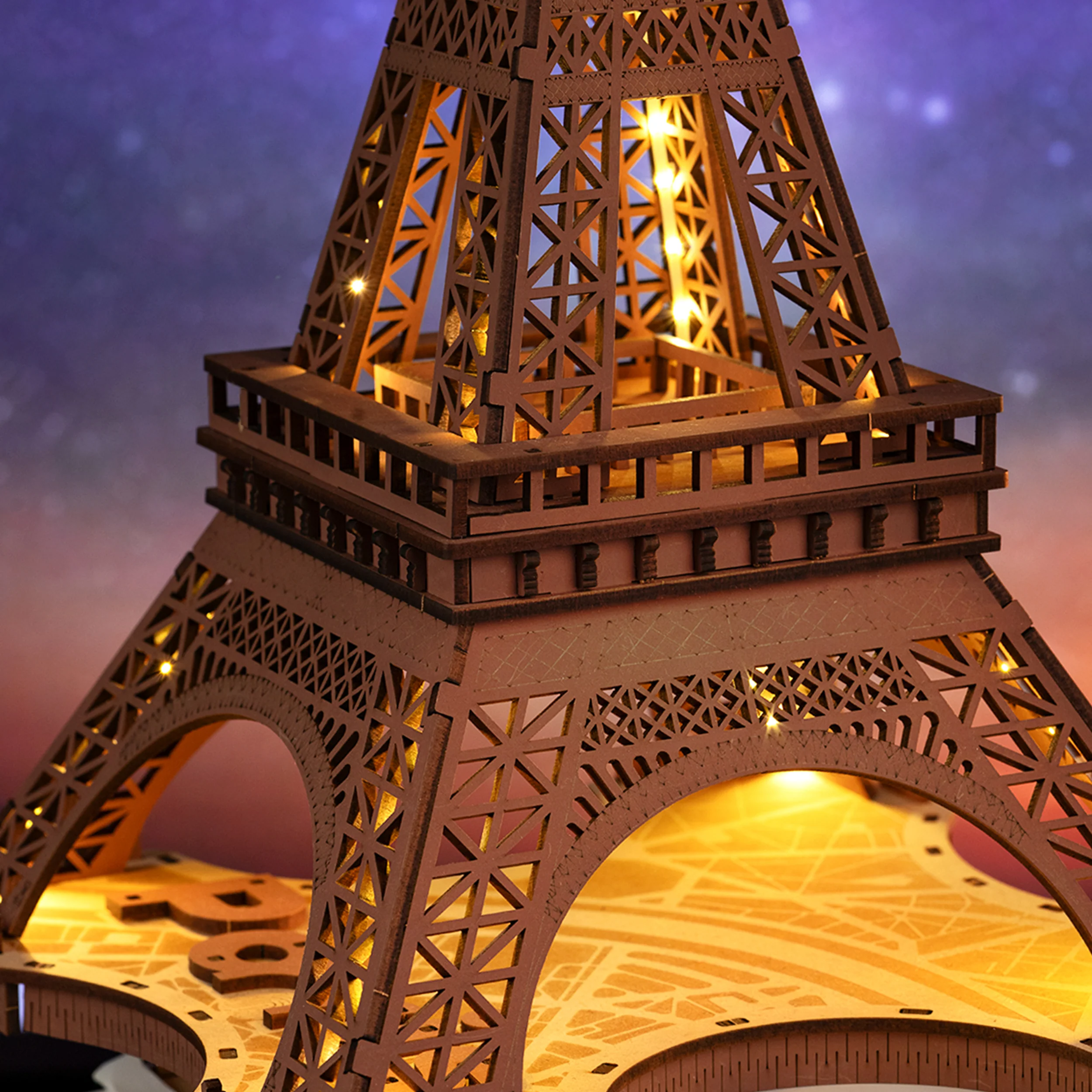 Robotime Night of the Eiffel Tower TGL01 - Image 4