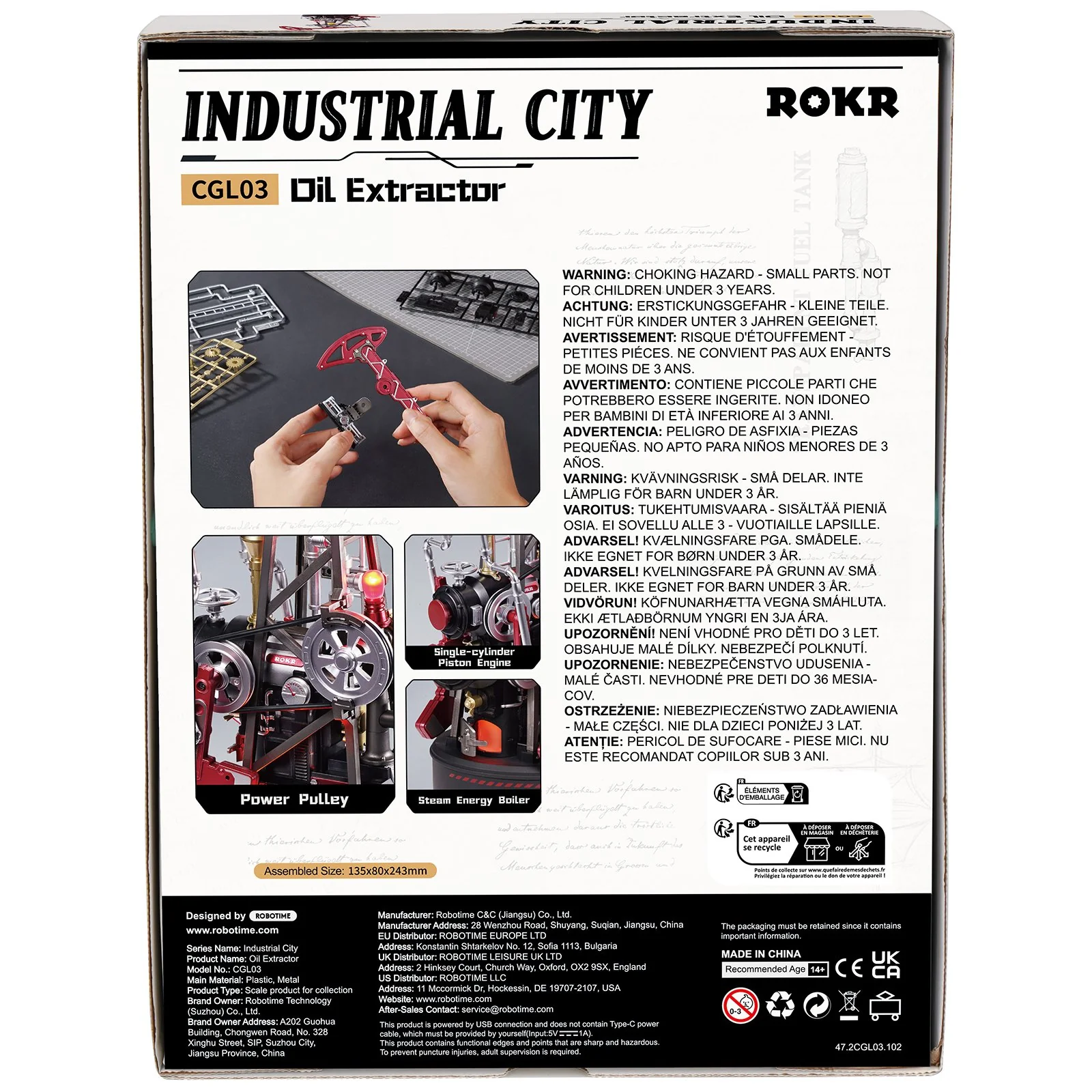 Robotime Oil Extractor CGL03 - Image 3