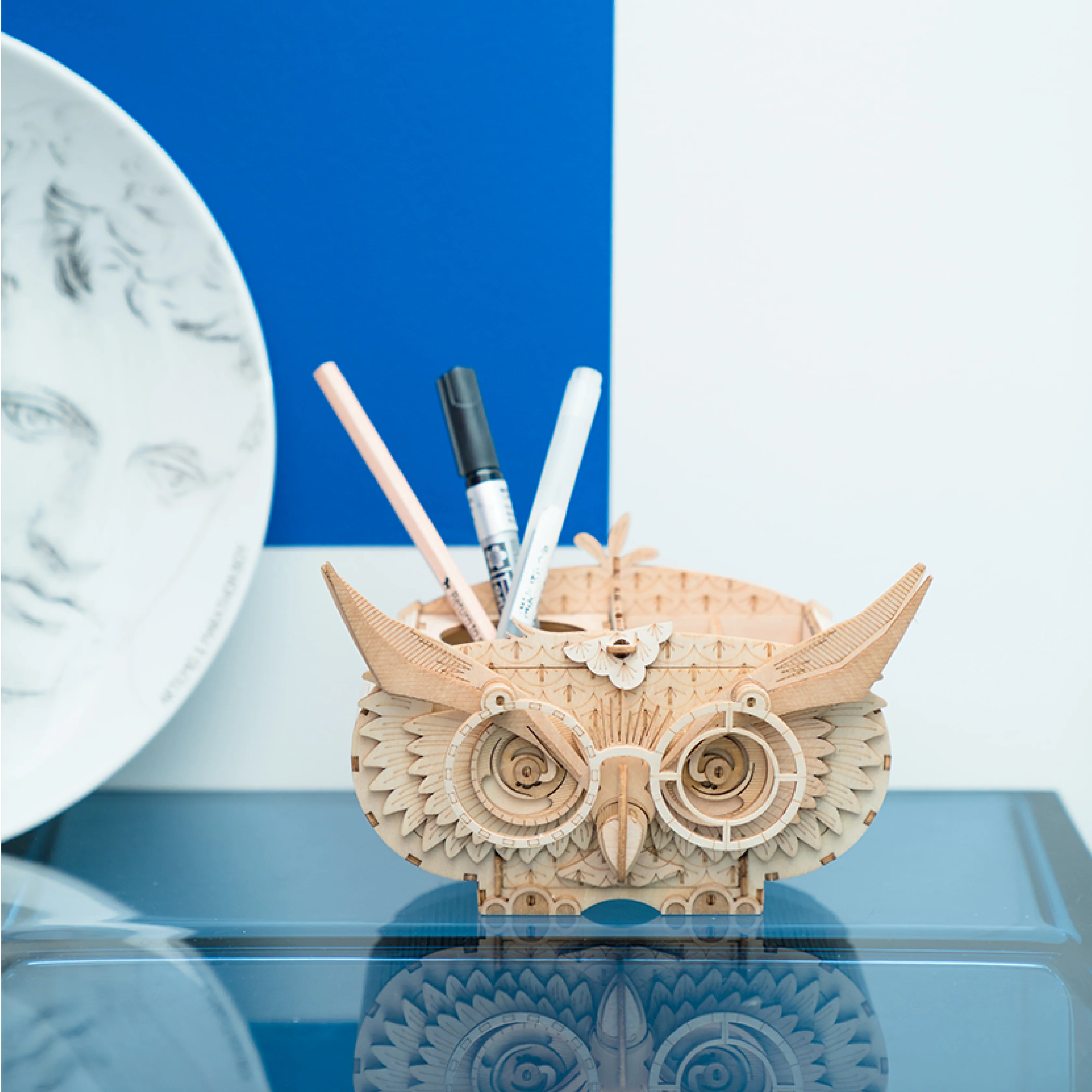 Robotime Owl Storage Box TG405 - Image 5