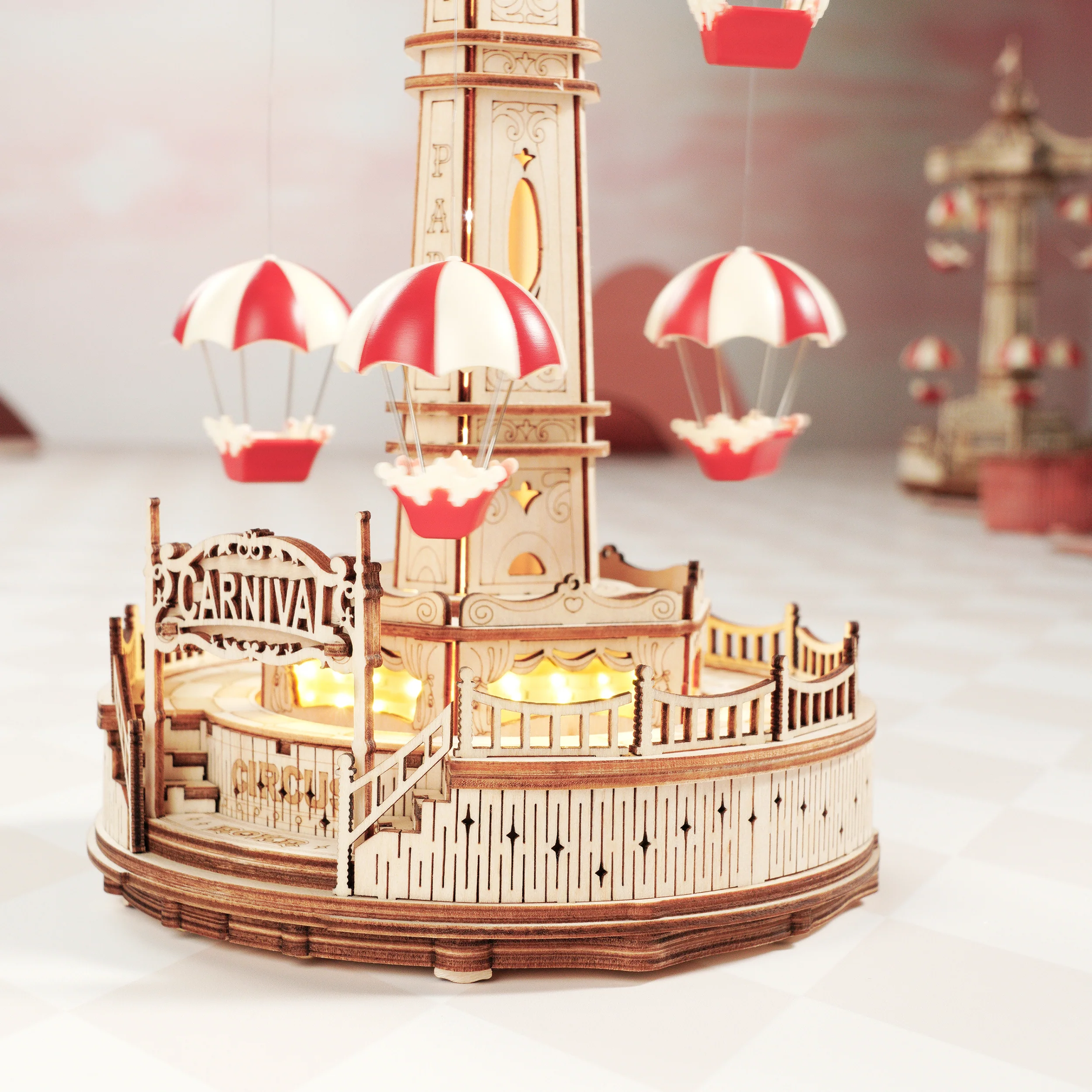 Robotime Parachute Tower EA01 - Image 5
