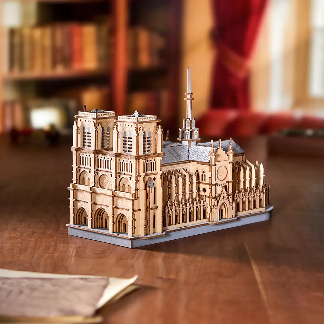 Robotime Paris Cathedral TG511 - Image 7