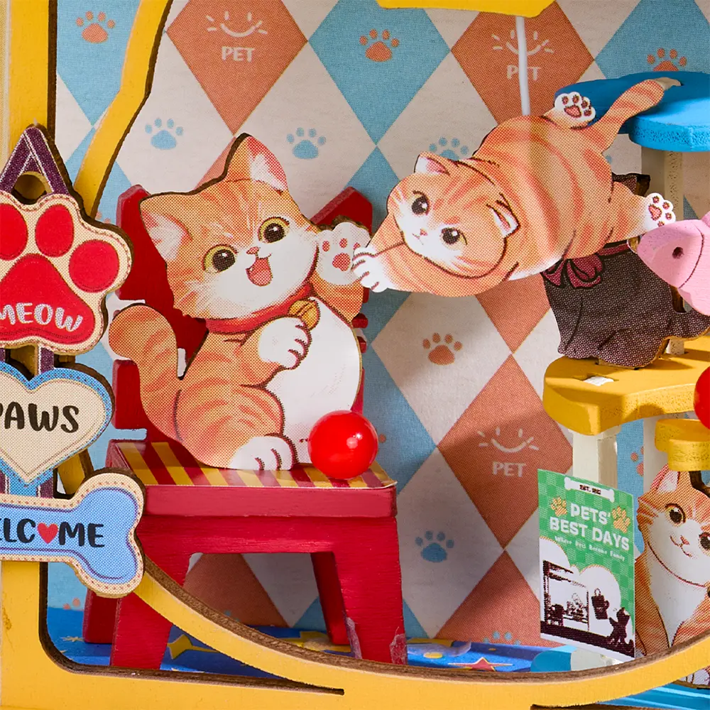 Robotime Pawfect Pet Shop DS045 - Image 4