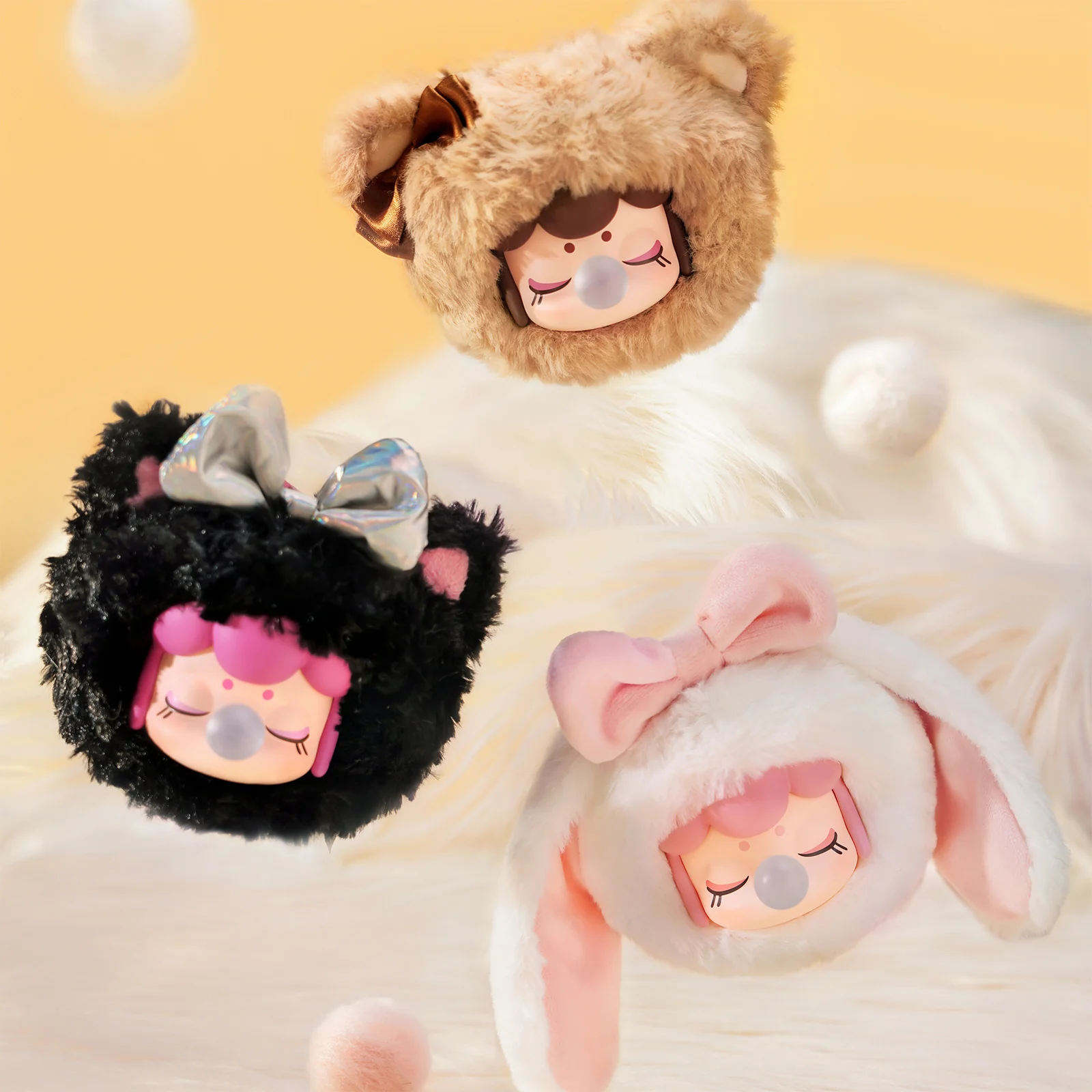Robotime Plush Pendant Nanci Cute Buddies Bear PZC14 - Image 5