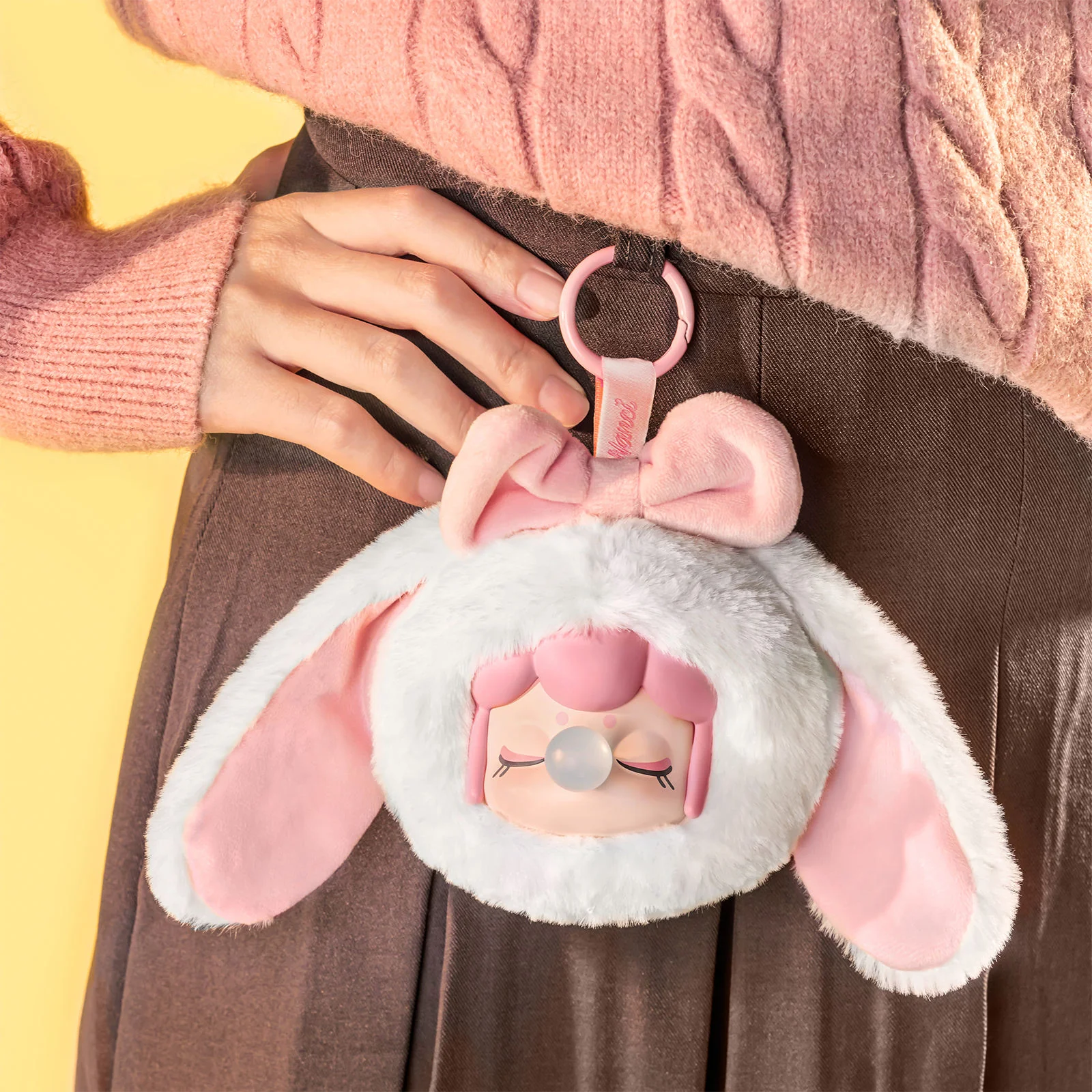 Robotime Plush Pendant Nanci Cute Buddies Rabbit PZC15 - Image 3