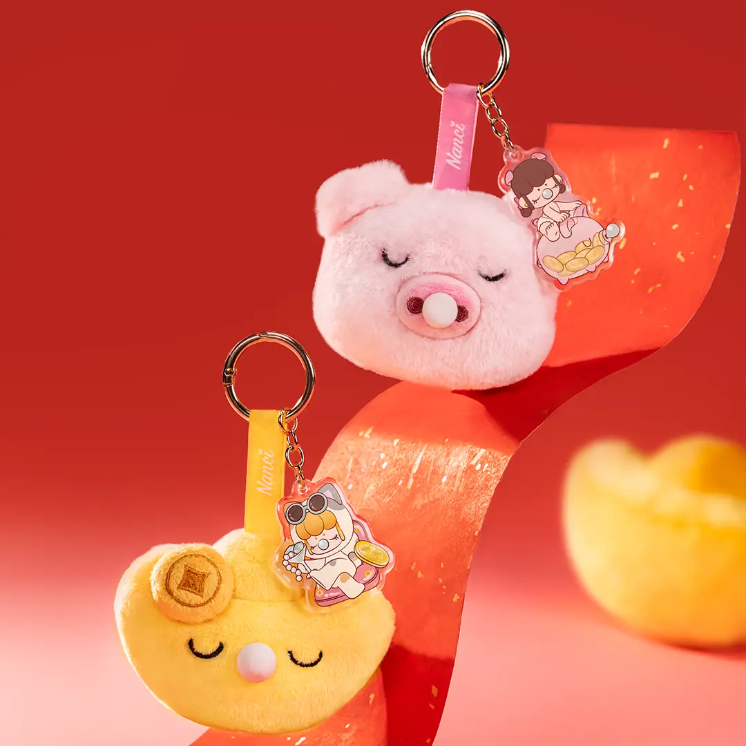 Robotime Plush Pendant Nanci Stress-Relief (Blind Box) PZC20 - Image 4