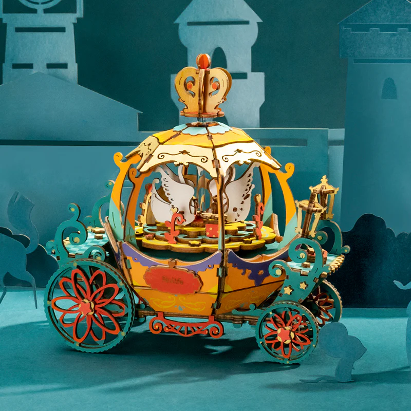 Robotime Pumpkin Carriage AM41 - Image 3