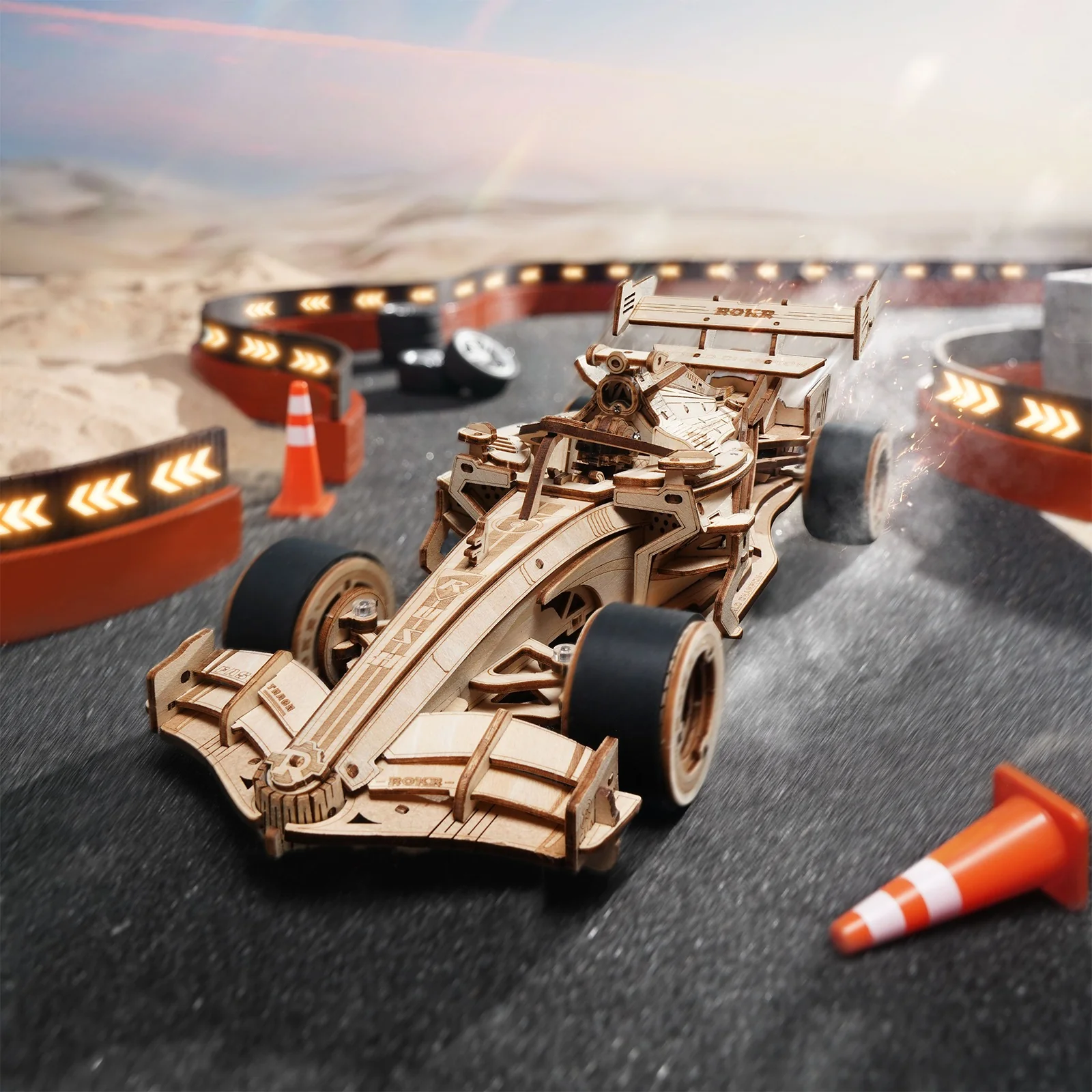 Robotime Racing Car LK505 - Image 7