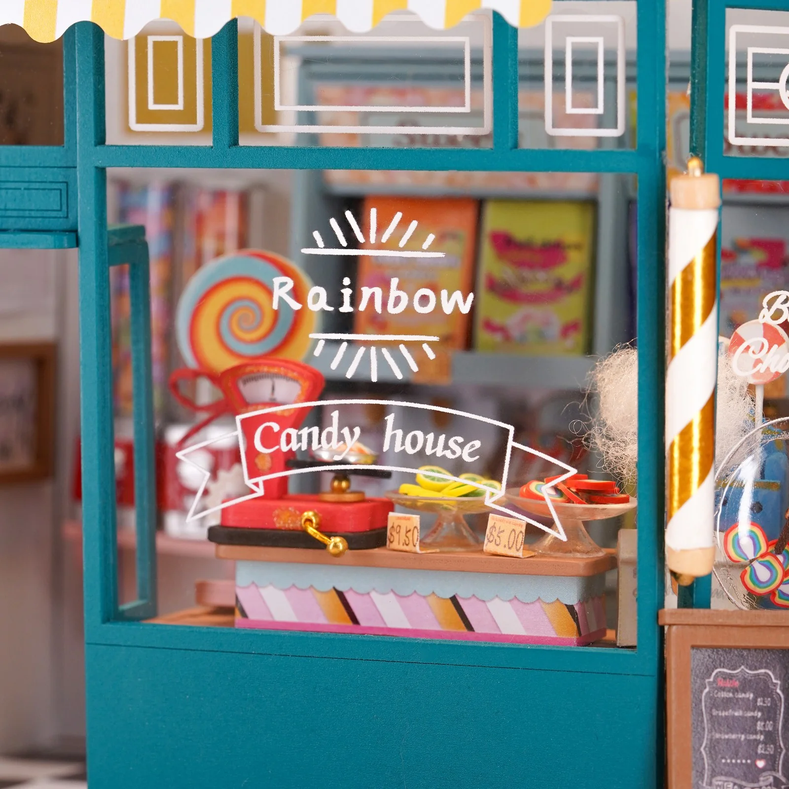 Robotime Rainbow Candy House DG158 - Image 5