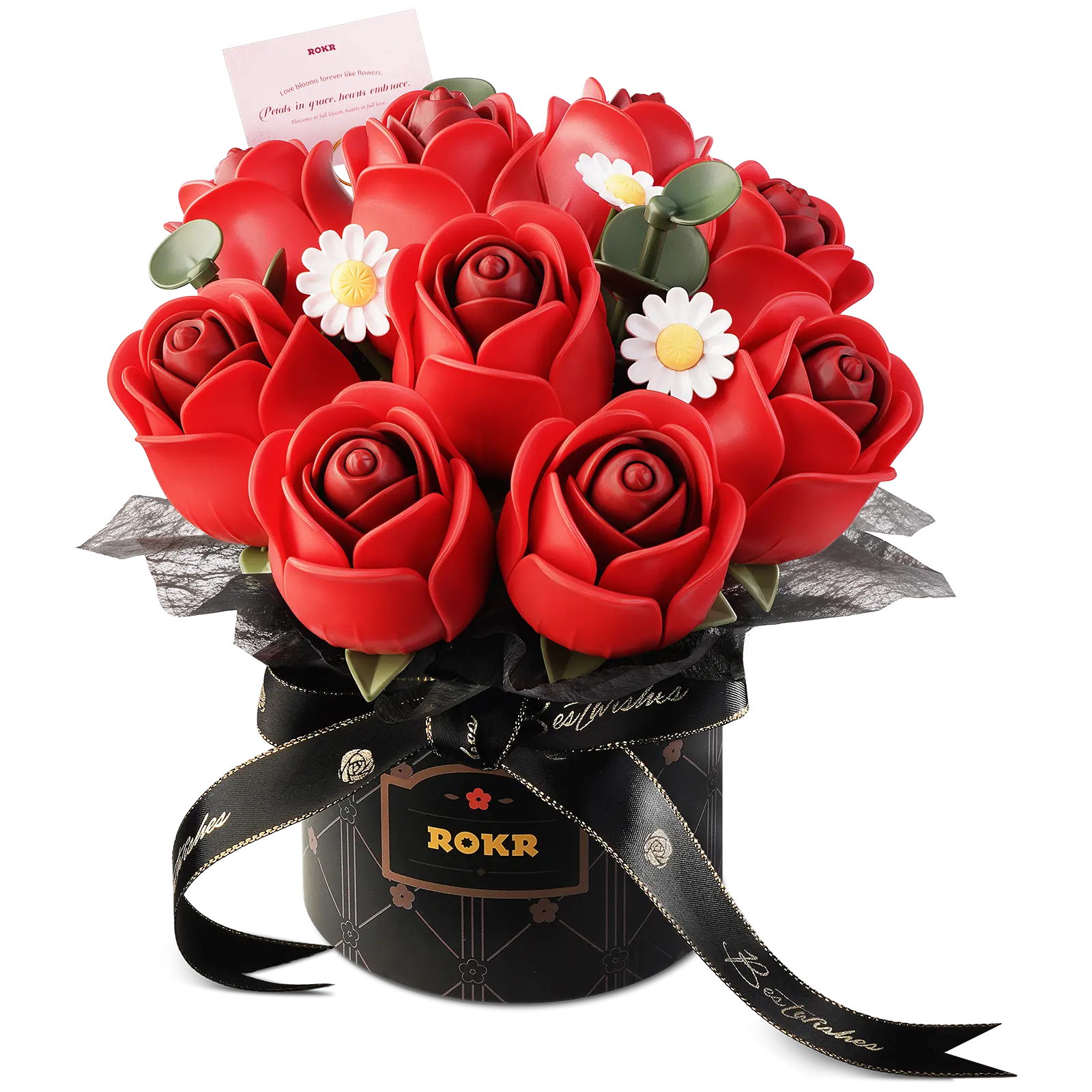Robotime Red Rose Bouquet AF02J
