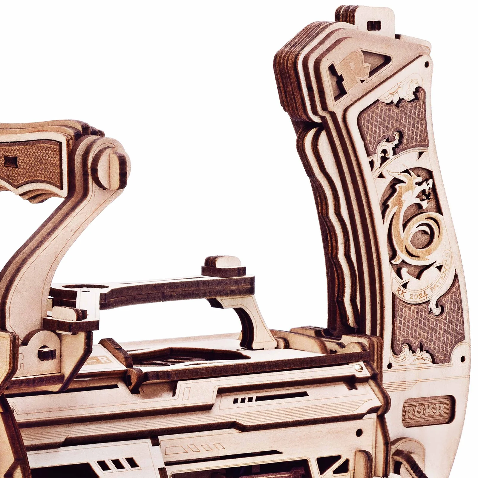 Robotime Rotating-Barrel Machine Gun LQA01 - Image 5