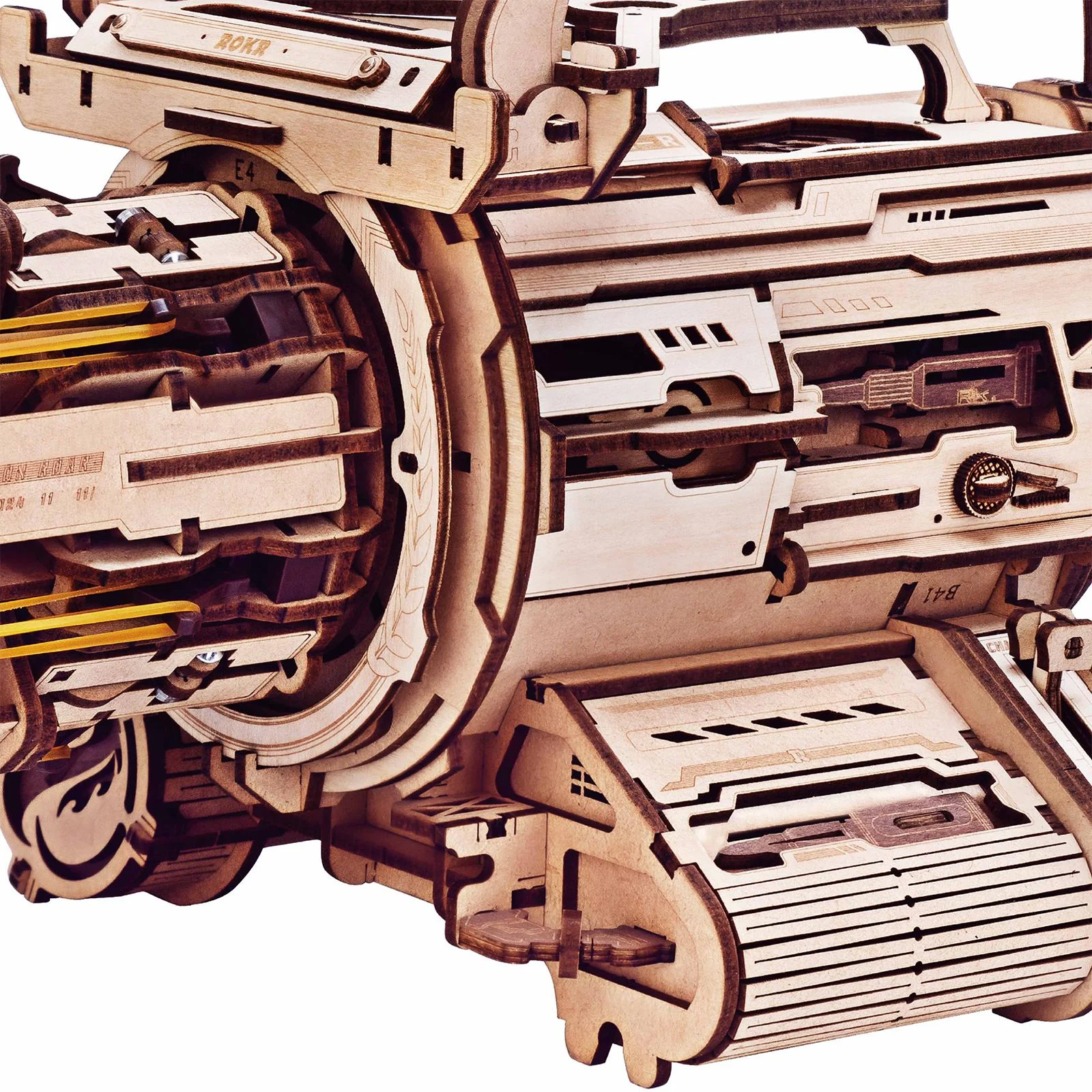 Robotime Rotating-Barrel Machine Gun LQA01 - Image 6