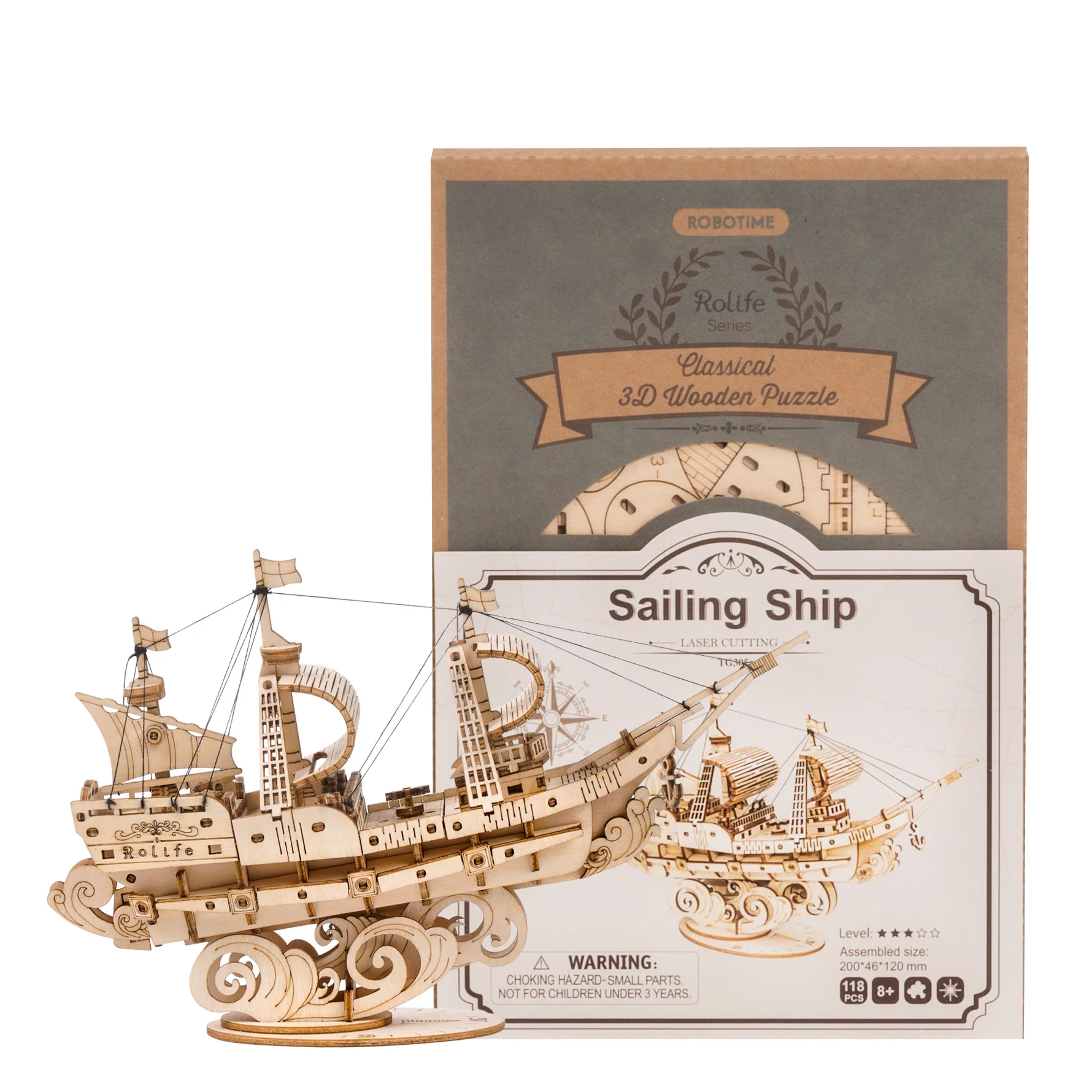 Robotime Sailing Ship TG305 - Image 3