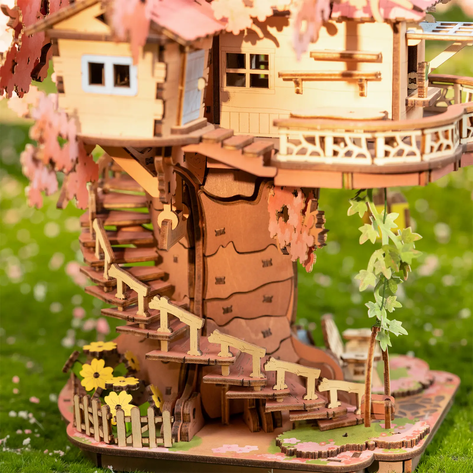 Robotime Sakura Tree House TGS04 - Image 5