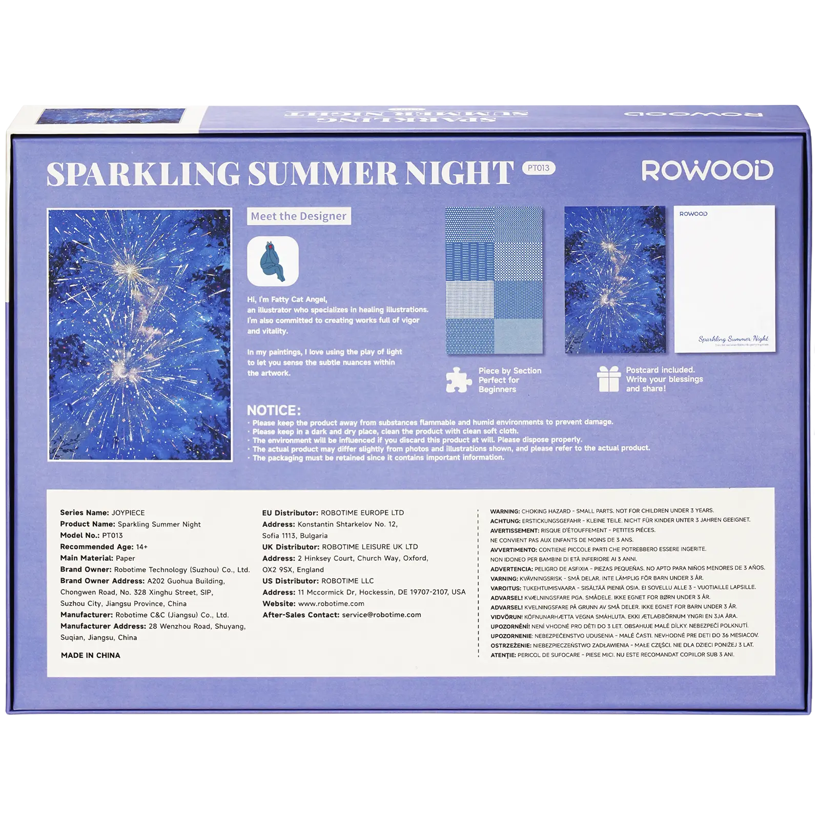 Robotime Sparkling Summer Night PT013 - Image 2