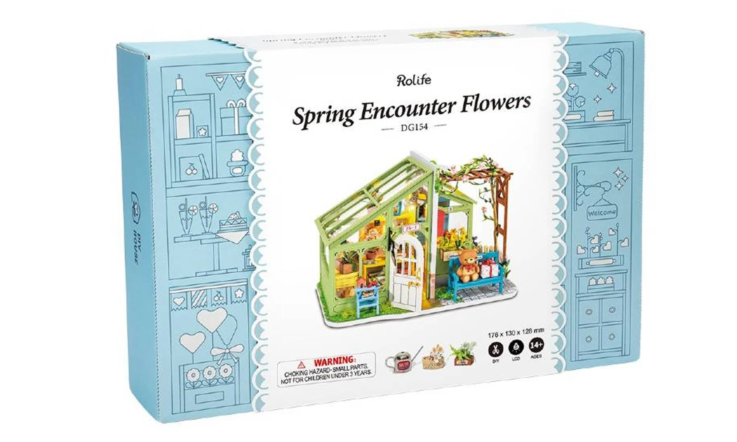 Robotime Spring Encounter Flowers DG154 - Image 2