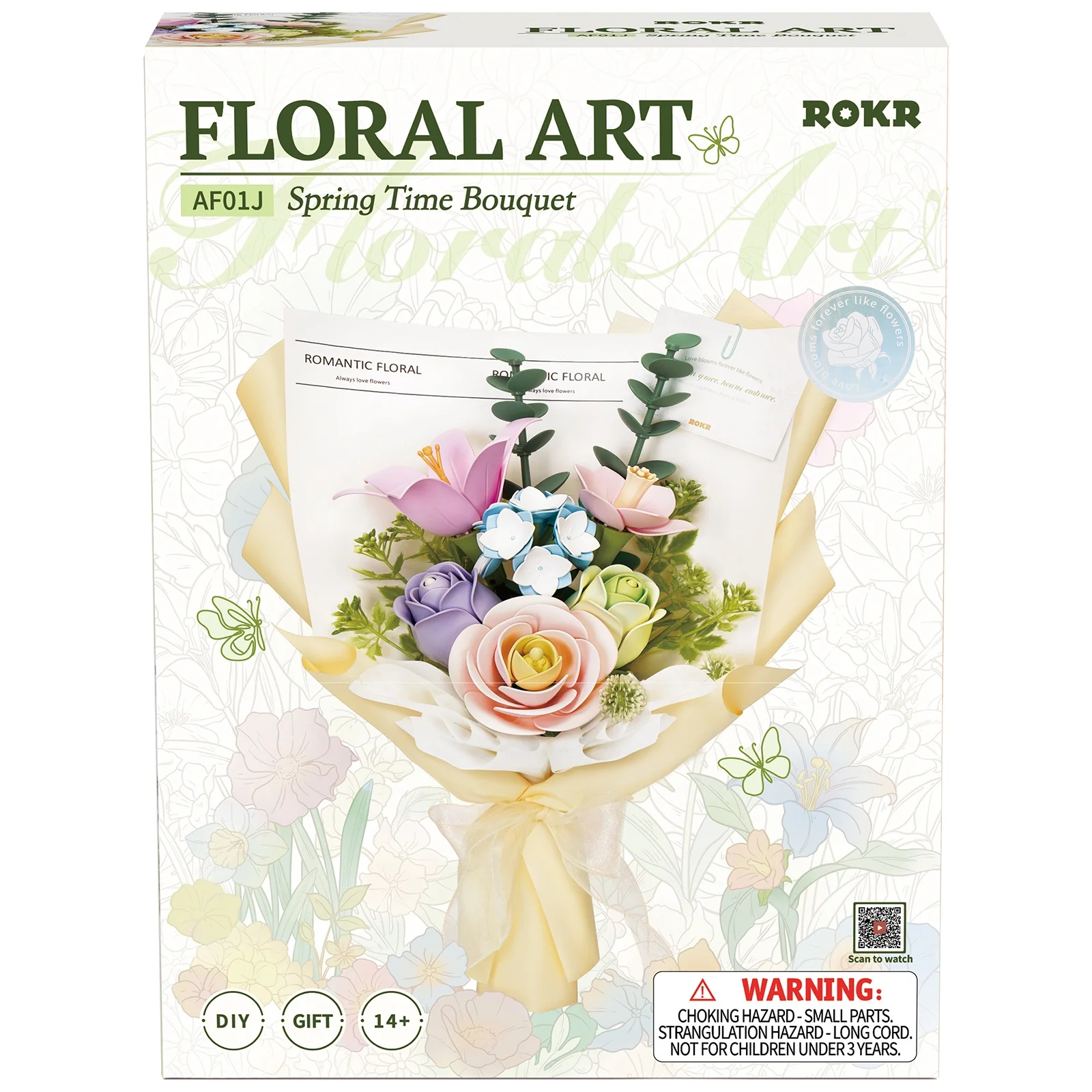 Robotime Spring Time Bouquet AF01J - Image 2