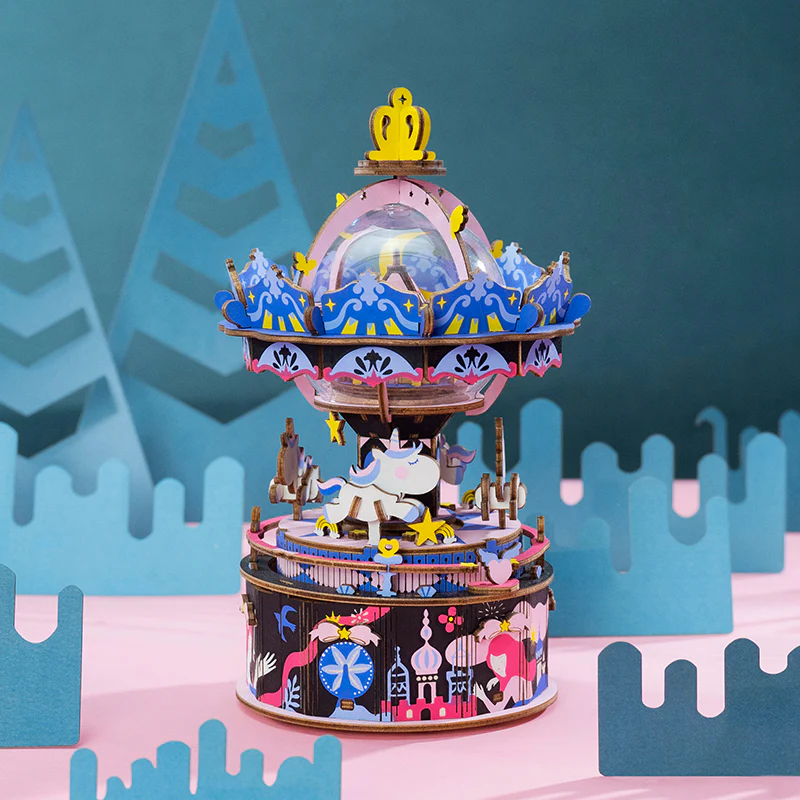 Robotime Starry Night Music Box AM44 - Image 3