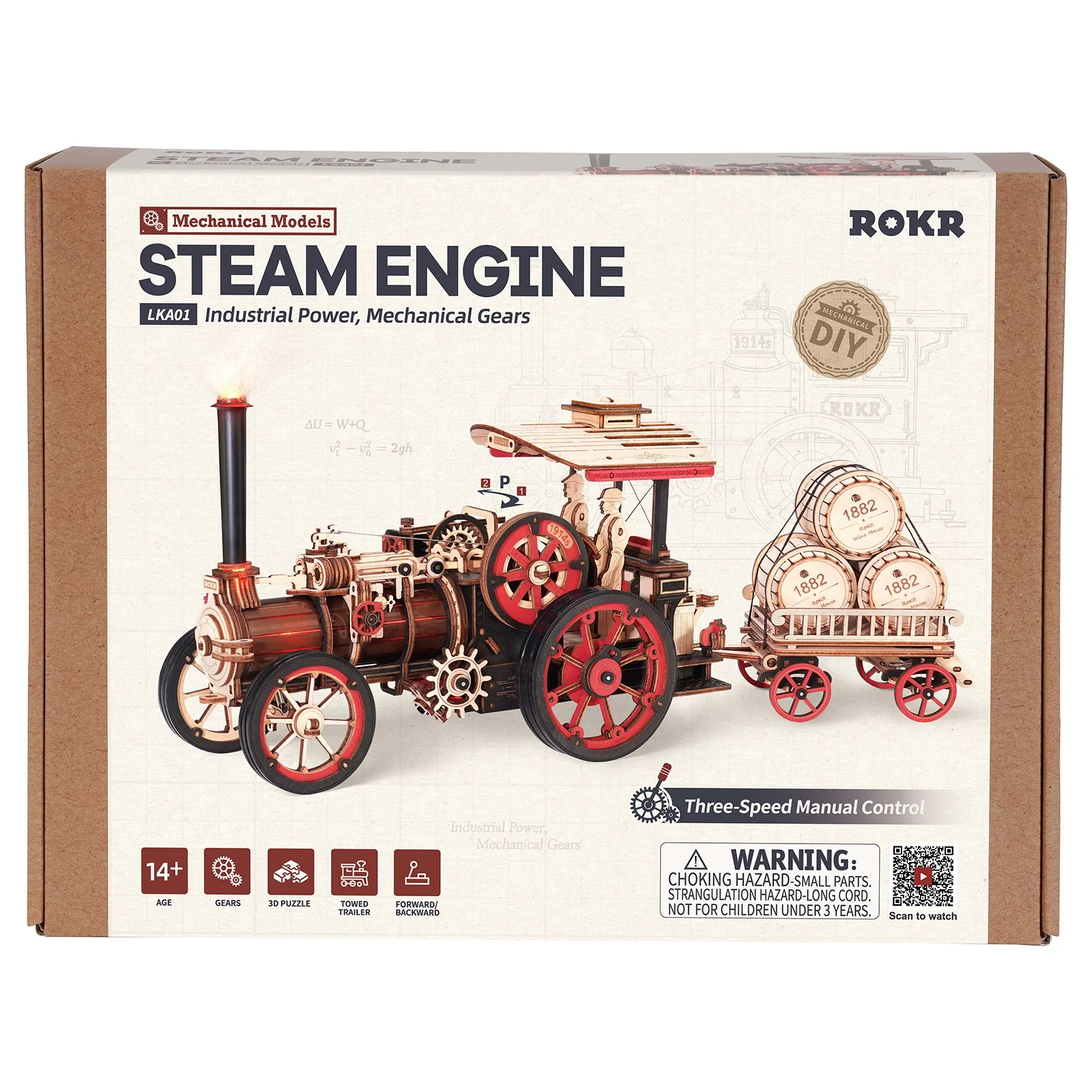 Robotime Steam Engine LKA01 - Image 2