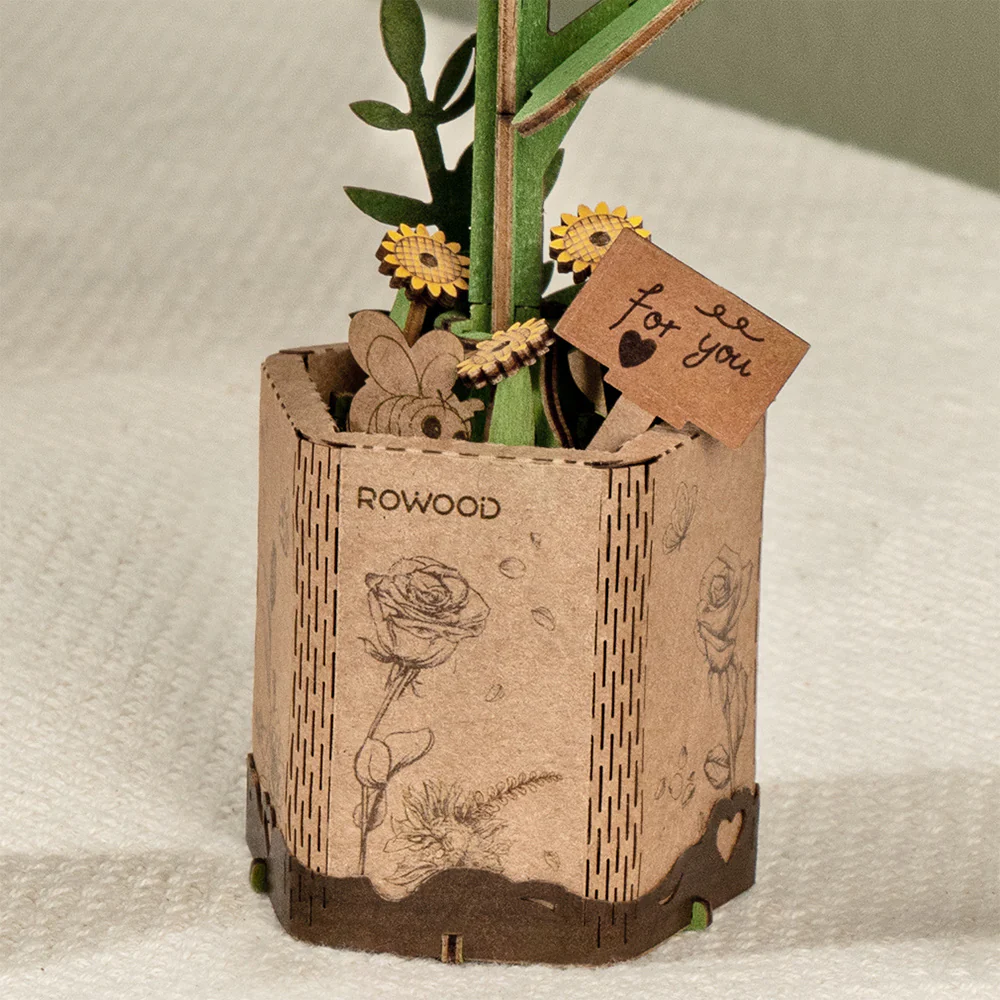 Robotime Sunflower / Zonnebloem TW011 - Image 5
