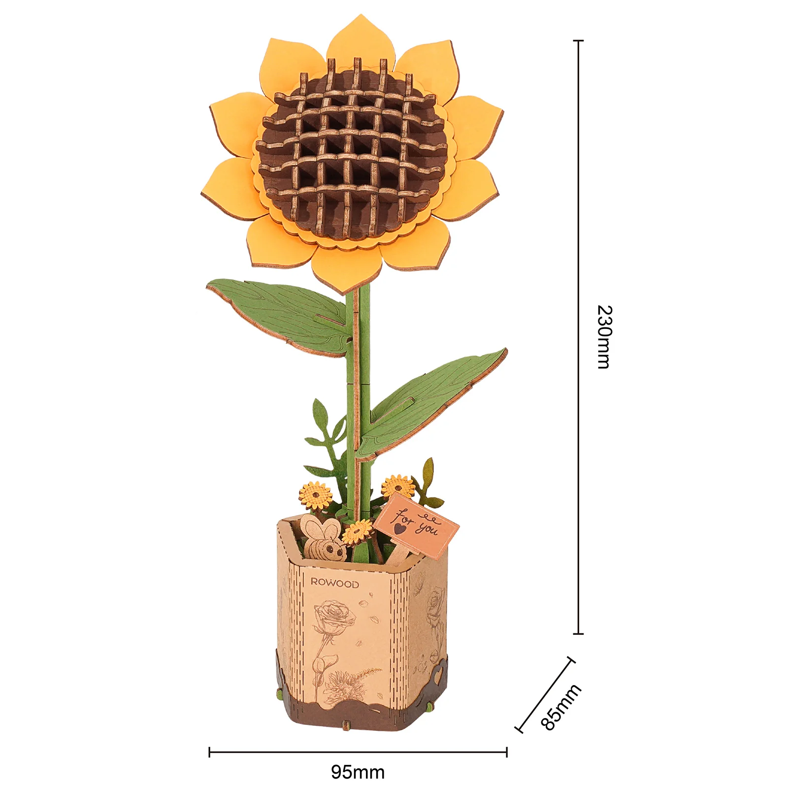 Robotime Sunflower / Zonnebloem TW011 - Image 6